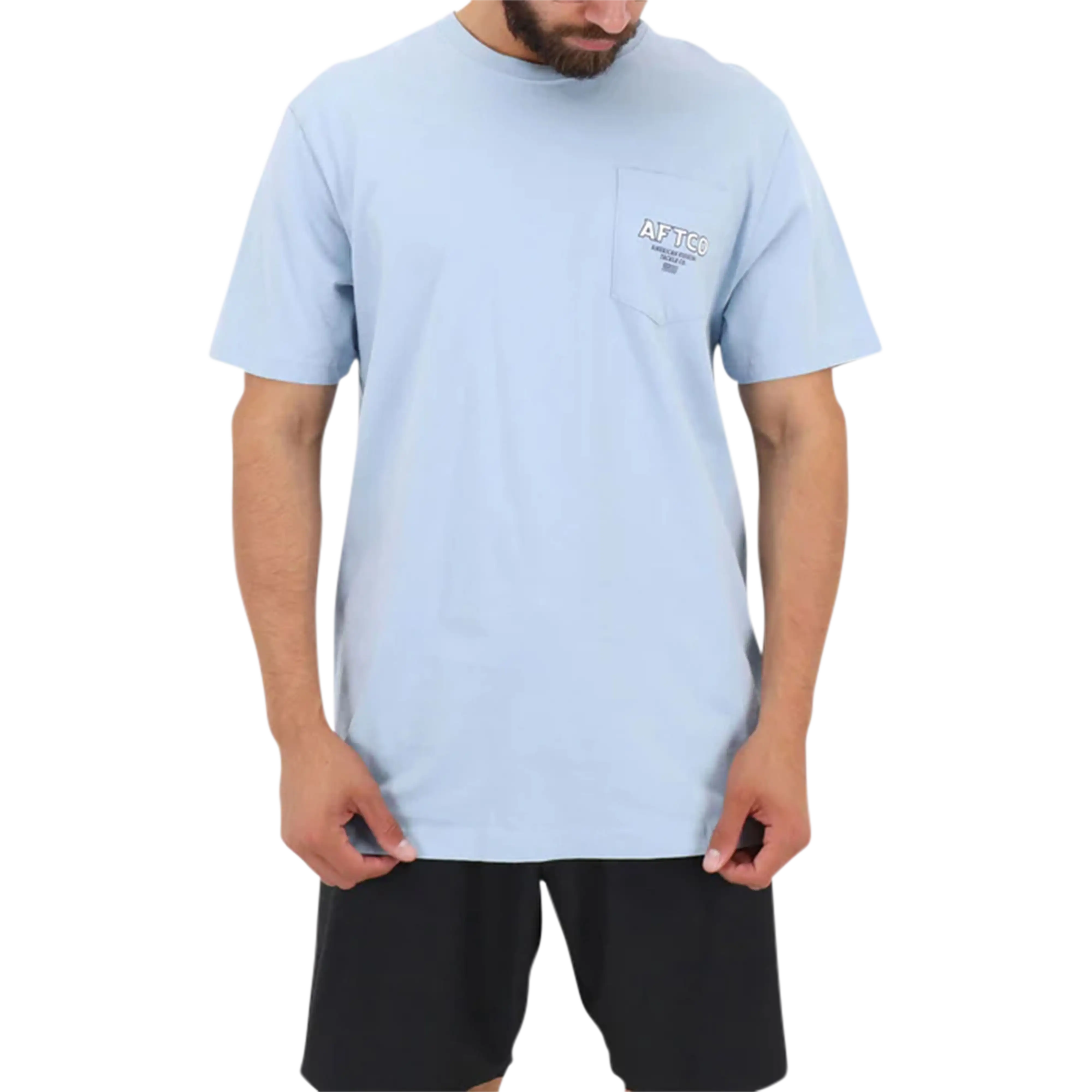 AFTCO Sunset shirt in Pearl - front