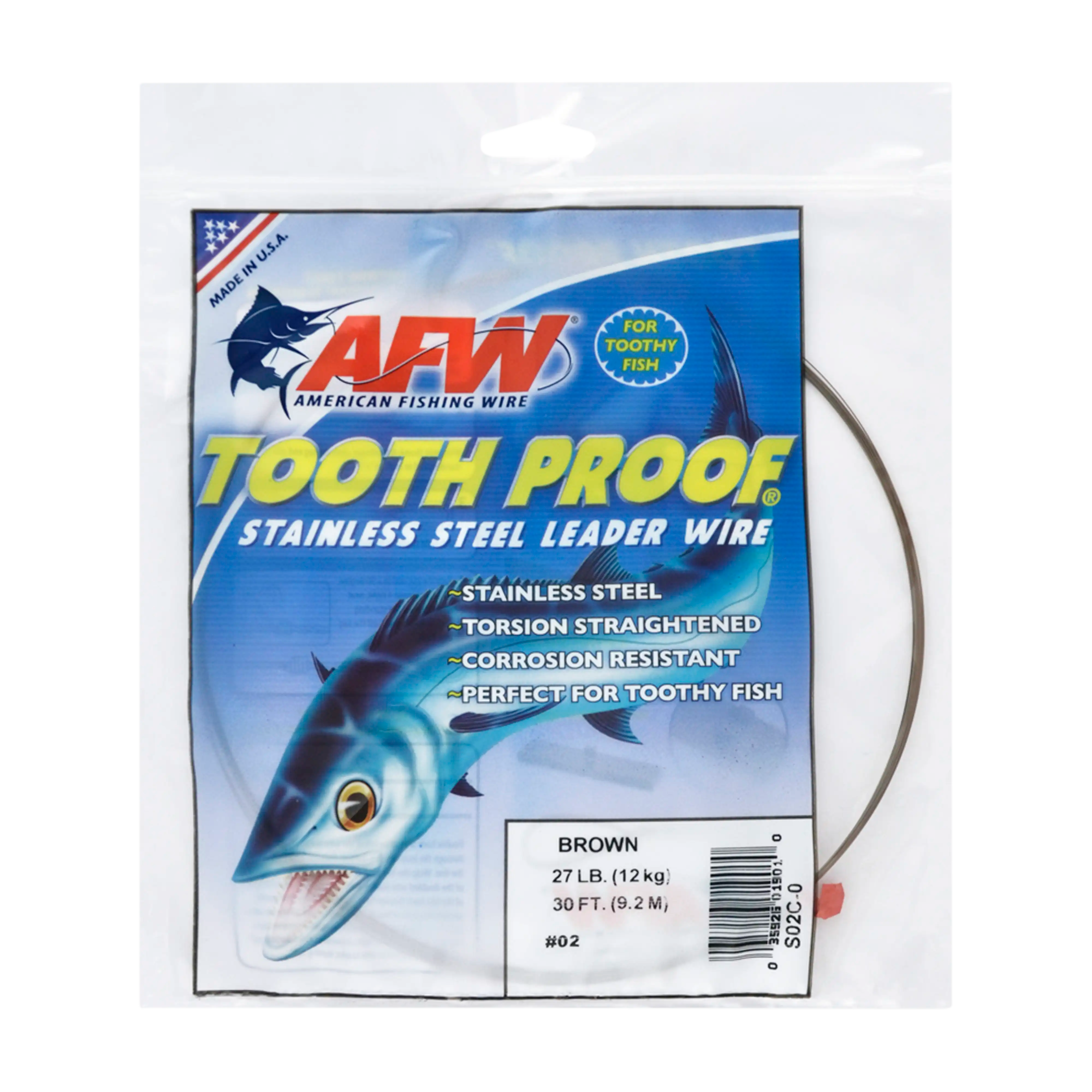 American Fishing Wire’s Tooth Proof Leader Wire