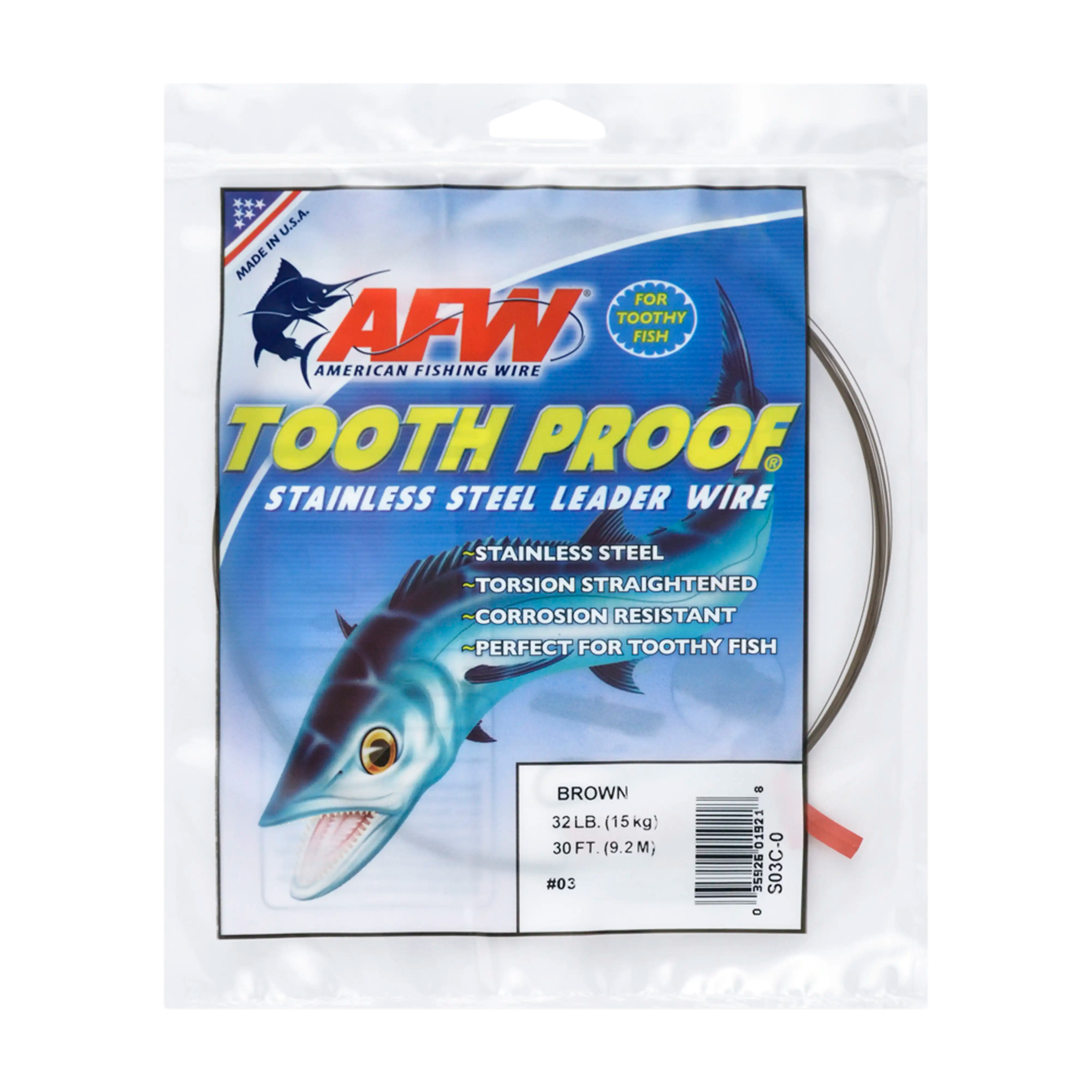 American Fishing Wire’s Tooth Proof Leader Wire