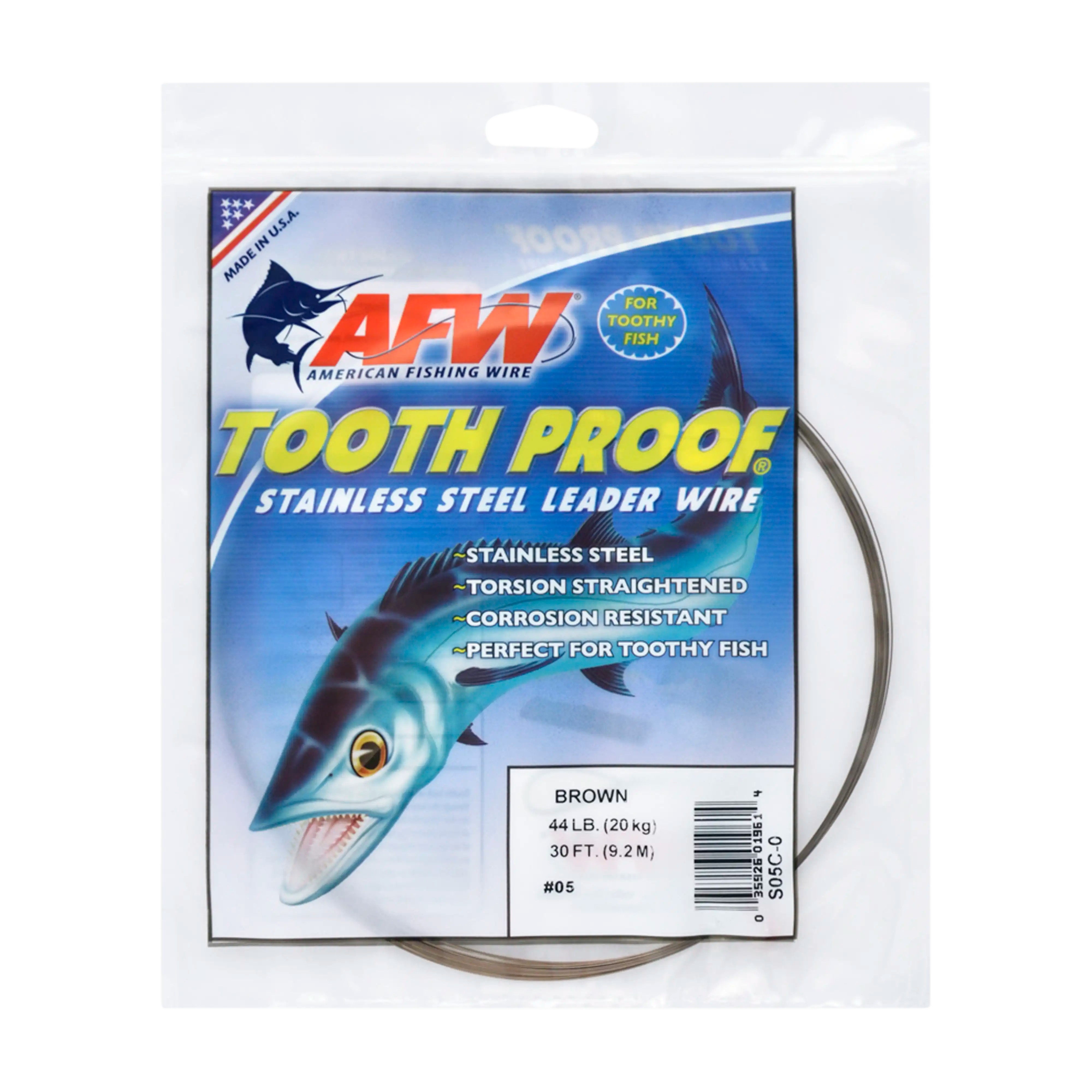 American Fishing Wire’s Tooth Proof Leader Wire