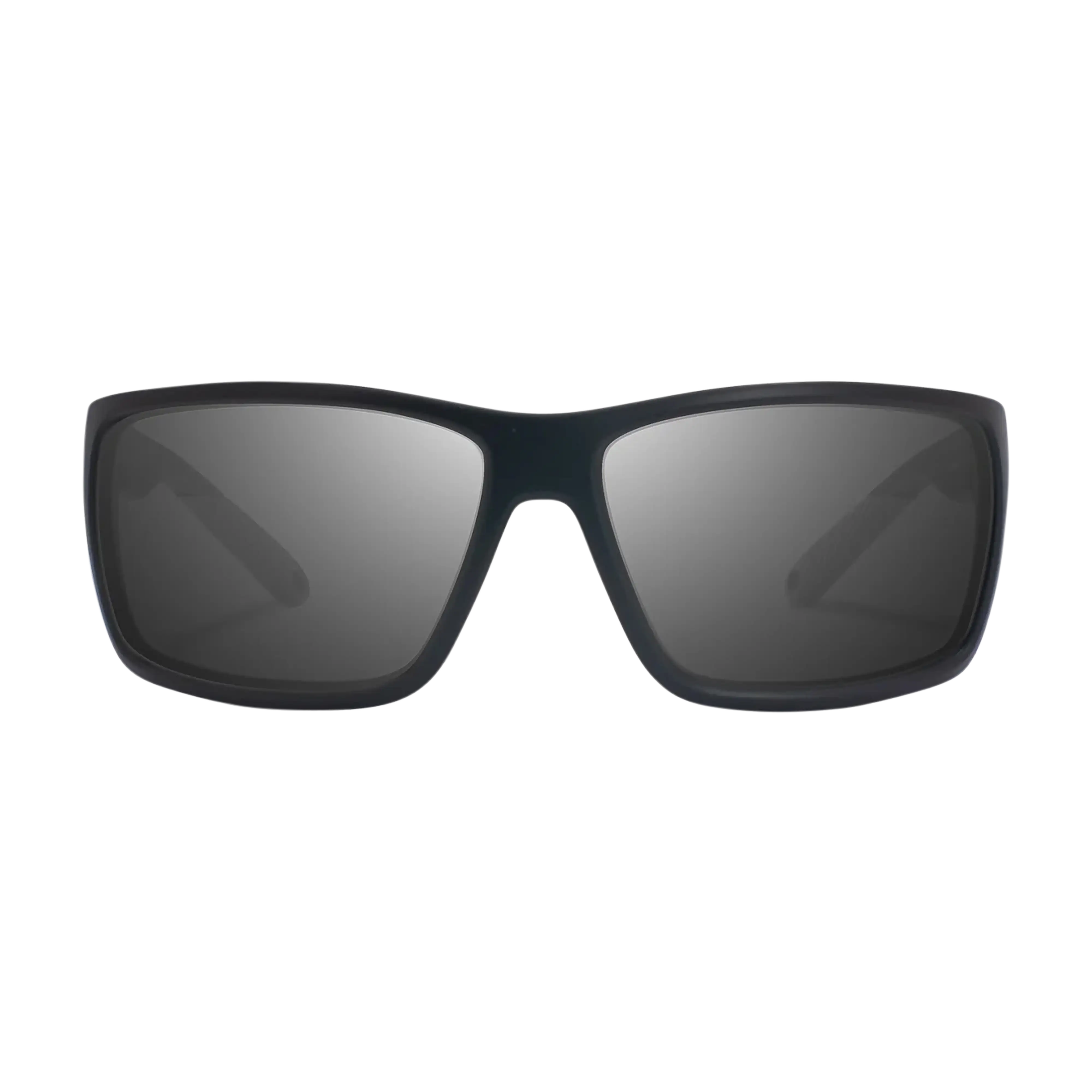 Bajio Bales beach sunglasses black matte blue mirror grey front