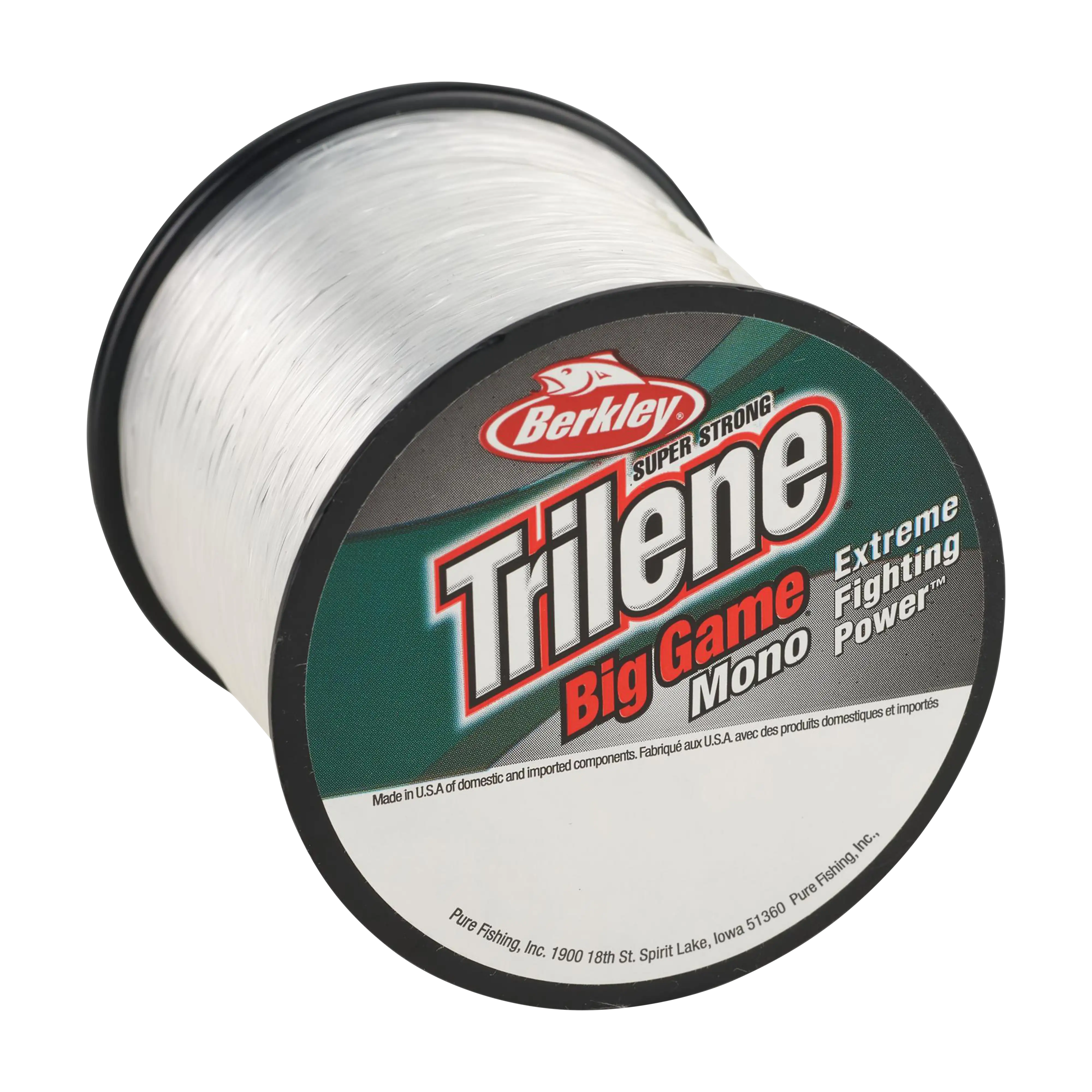 Berkley Trilene Big Game Monofilament Fishing Line Clear Fill Spool