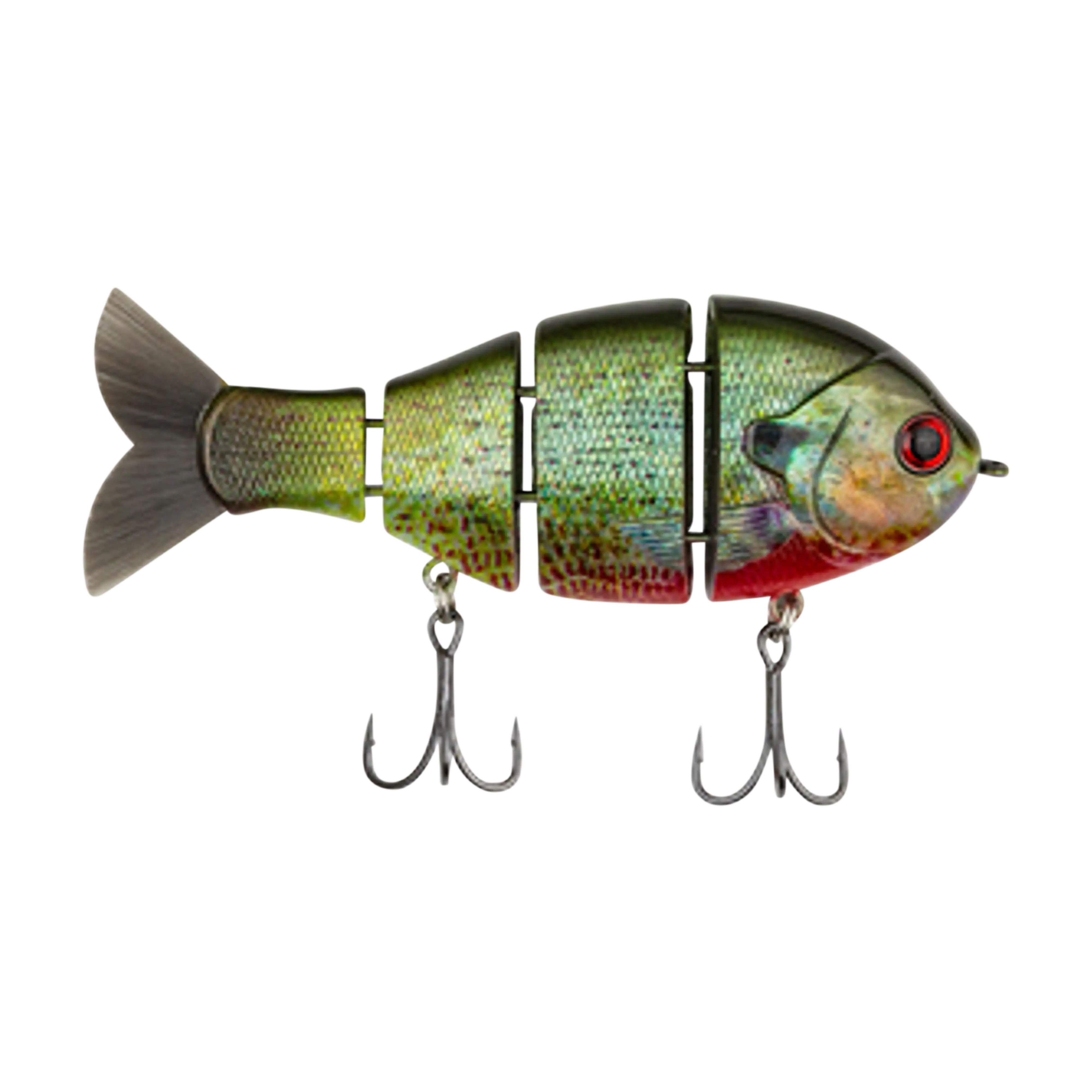 Bucca Baby Bull Gill Swimbait ruby gill