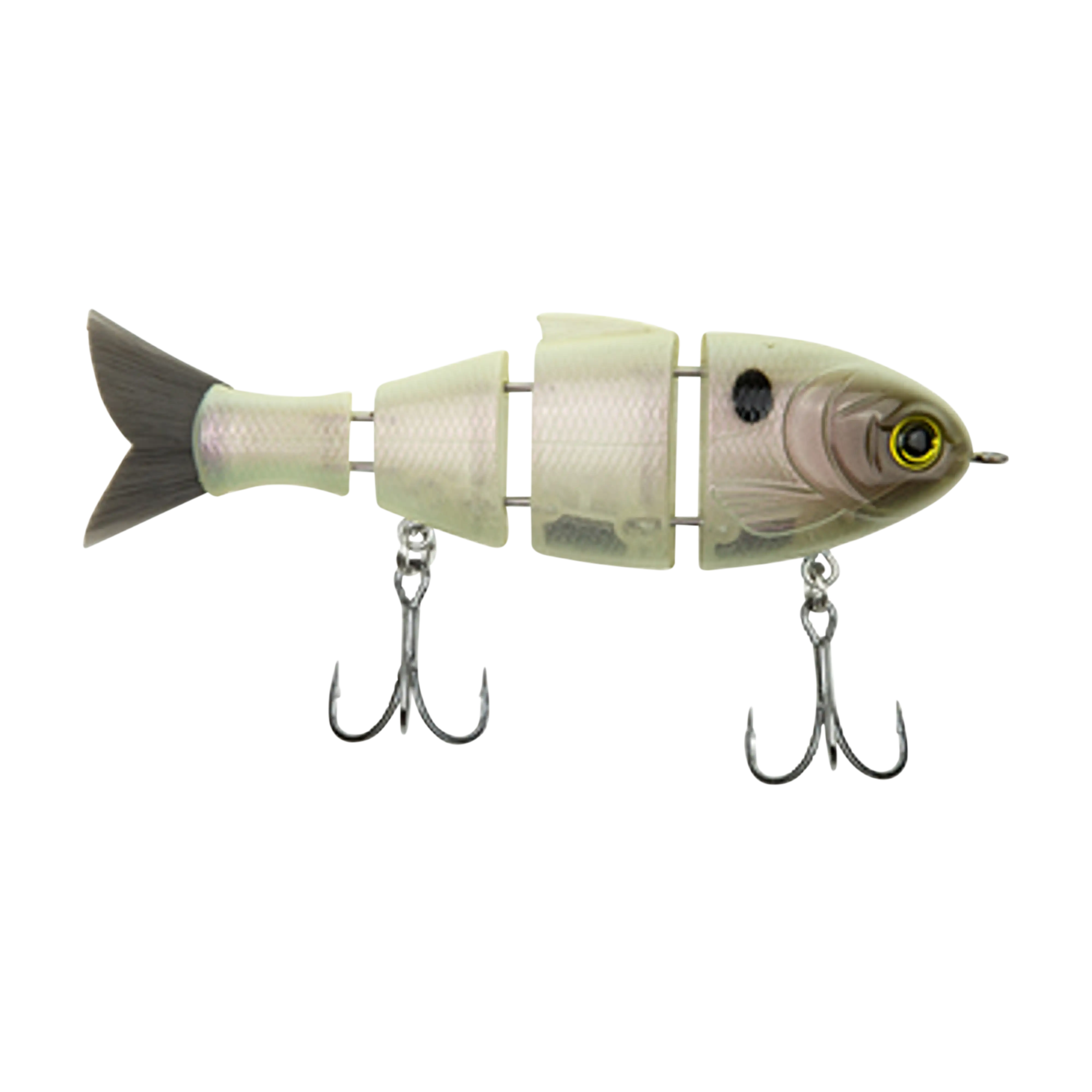 Bucca Baby Bull Shad Swimbait pearl bone