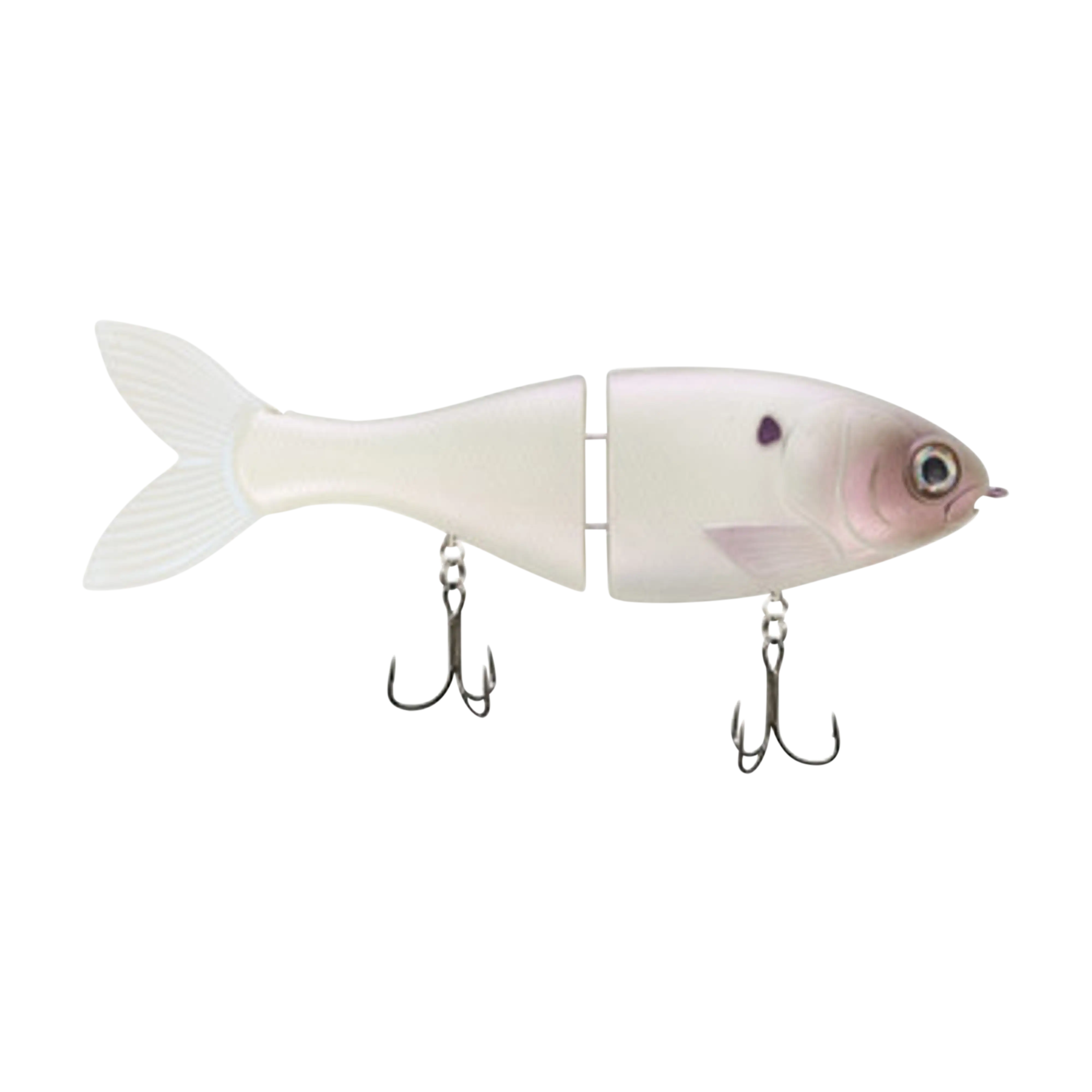 Bucca Trick Shad Swimbait pearl bone