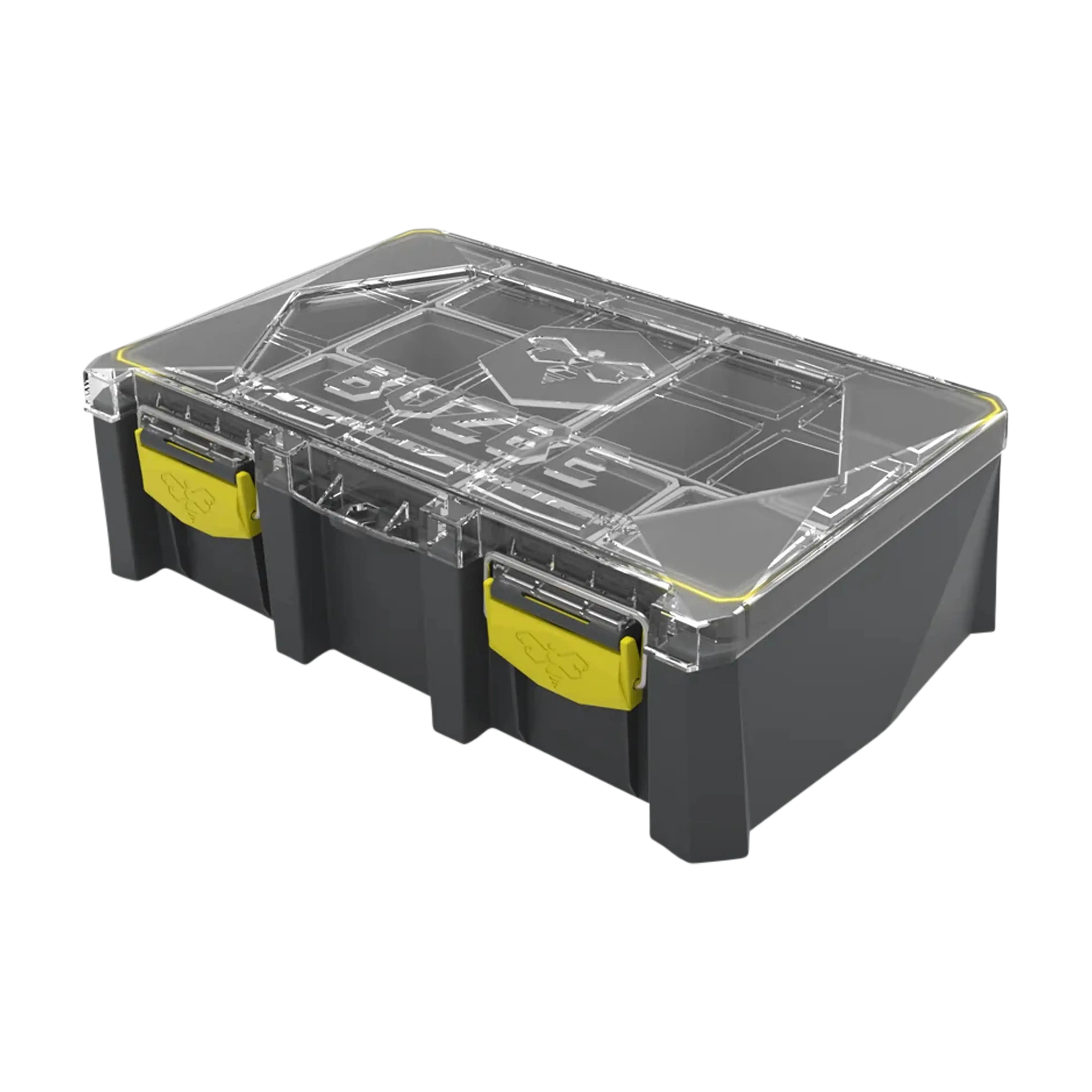 Buzbe colony 15d deep modular tackle box closed