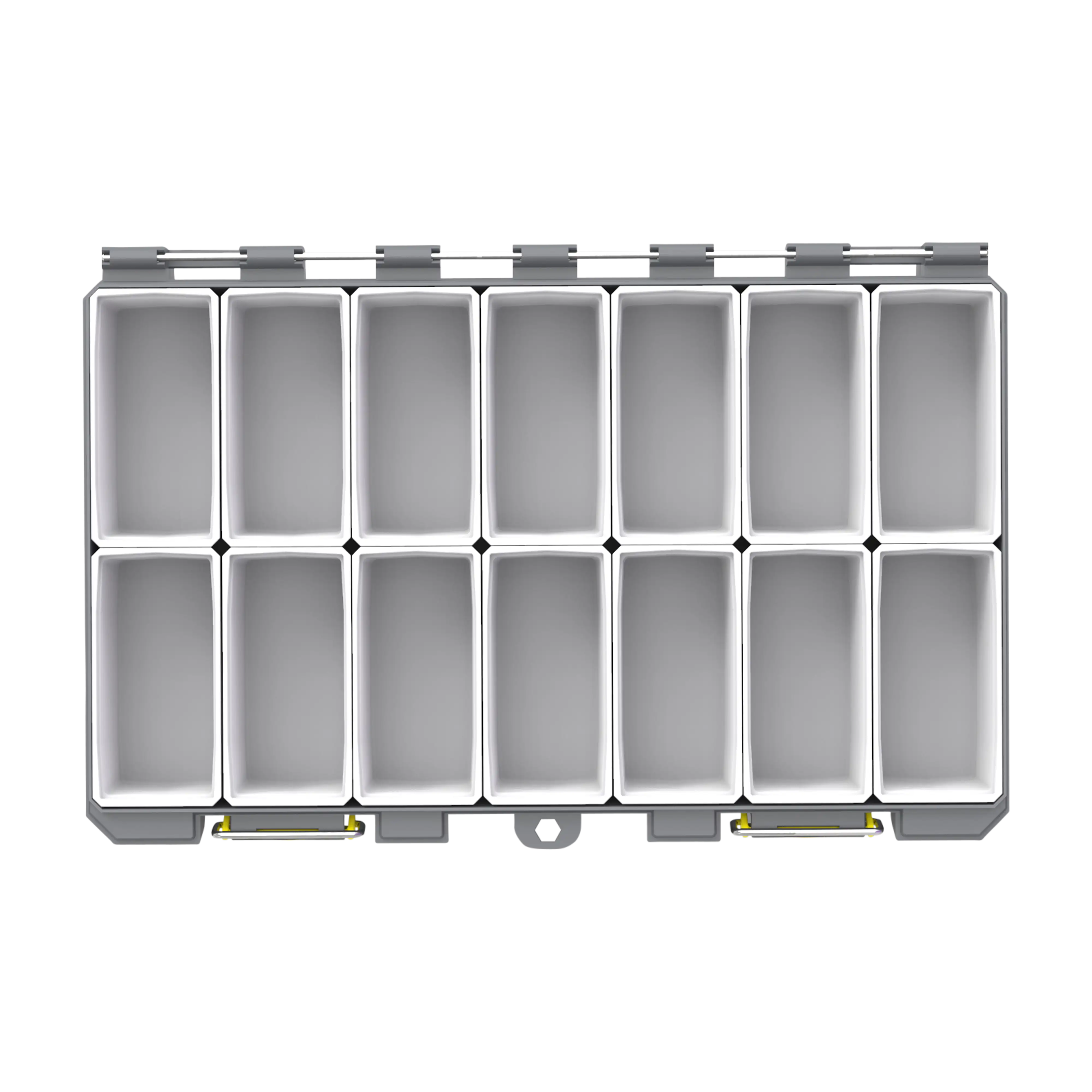 Buzbe colony 28d deep modular tackle box crank configuration trays