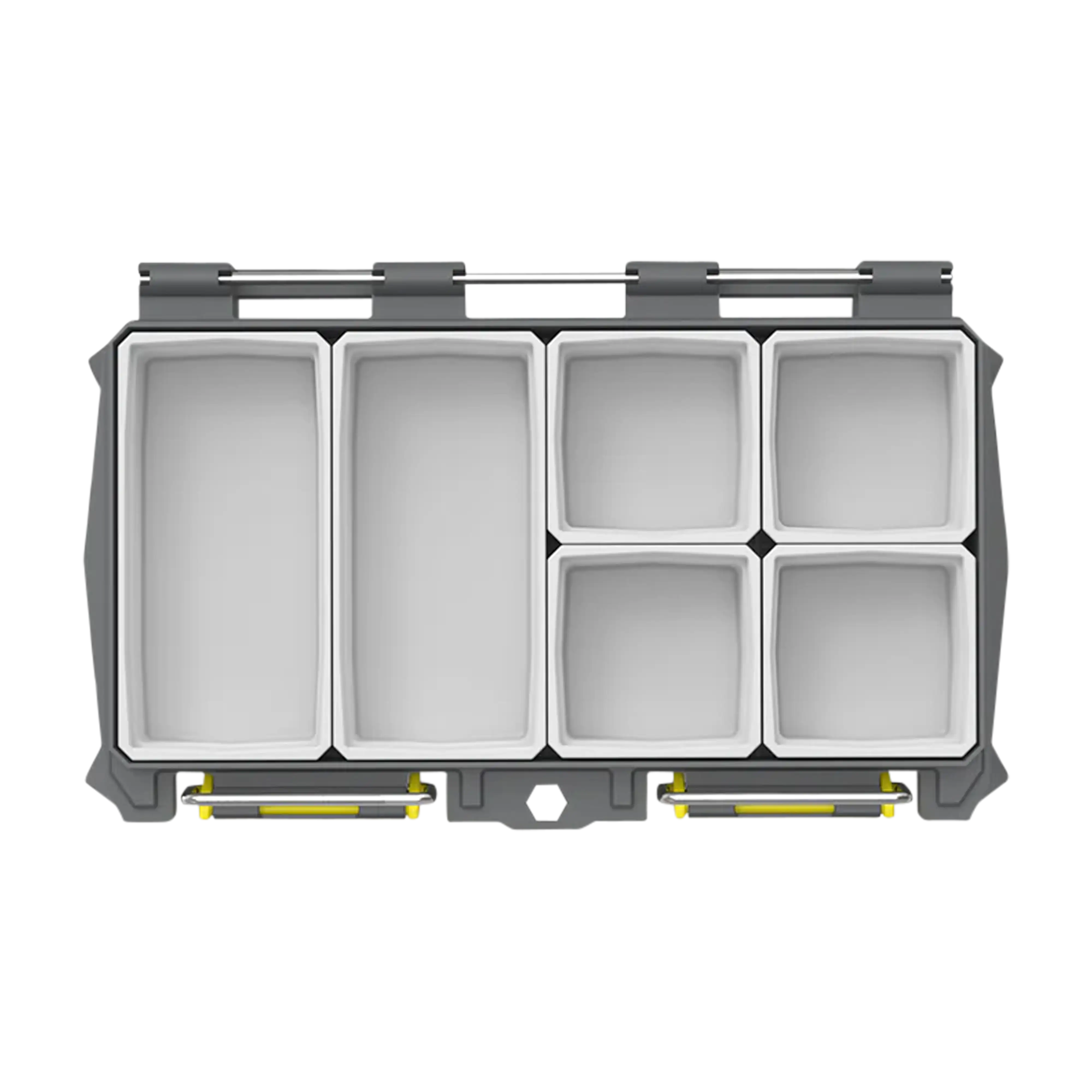 Buzbe Colony 8t thin modular tackle box empty