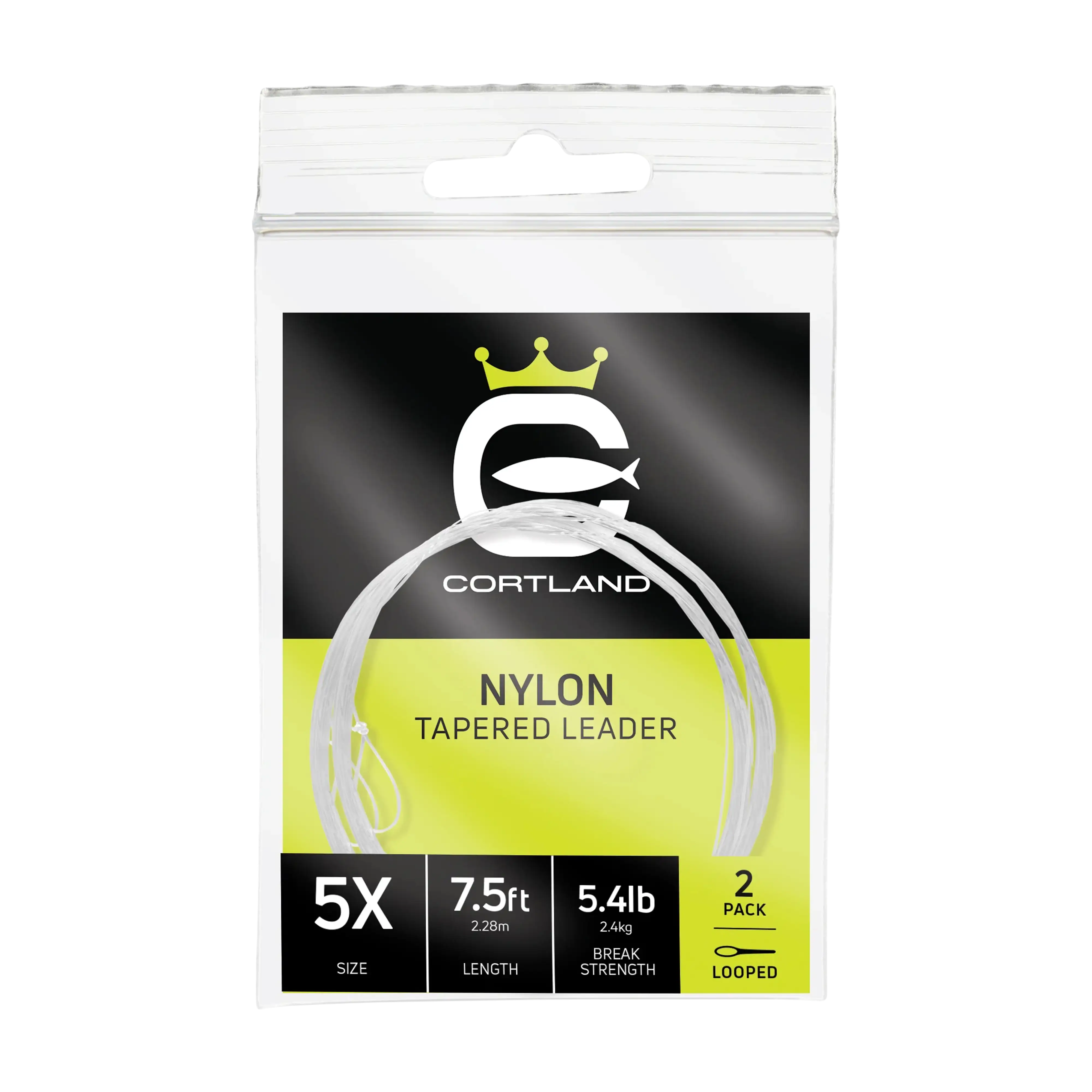 Cortland Line Nylon Tapered Fly Leaders