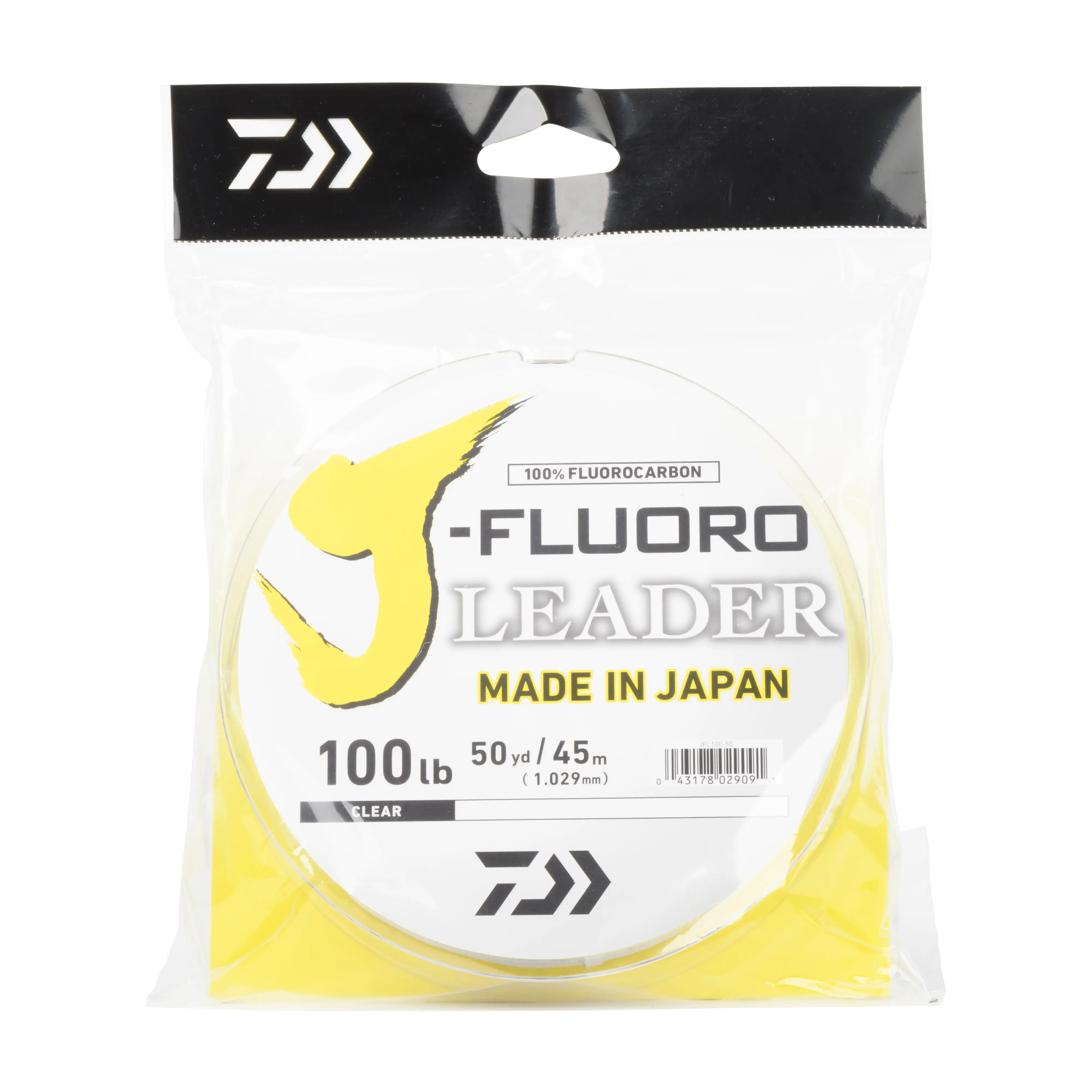 Daiwa J-Fluoro Fluorocarbon Fishing Leaders - 50 yards