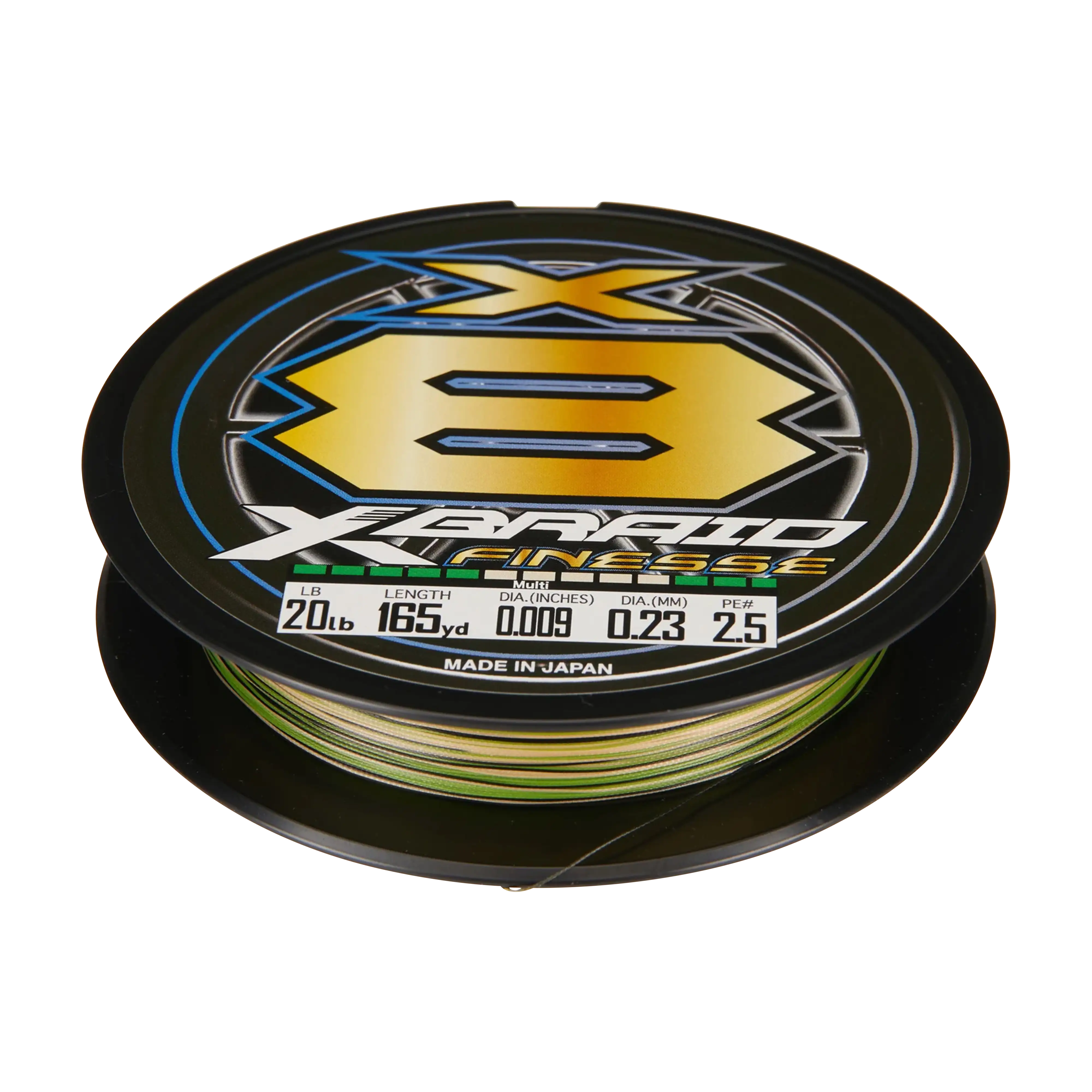 Daiwa XBraid Finesse X8 Multi Color Braided Fishing Line