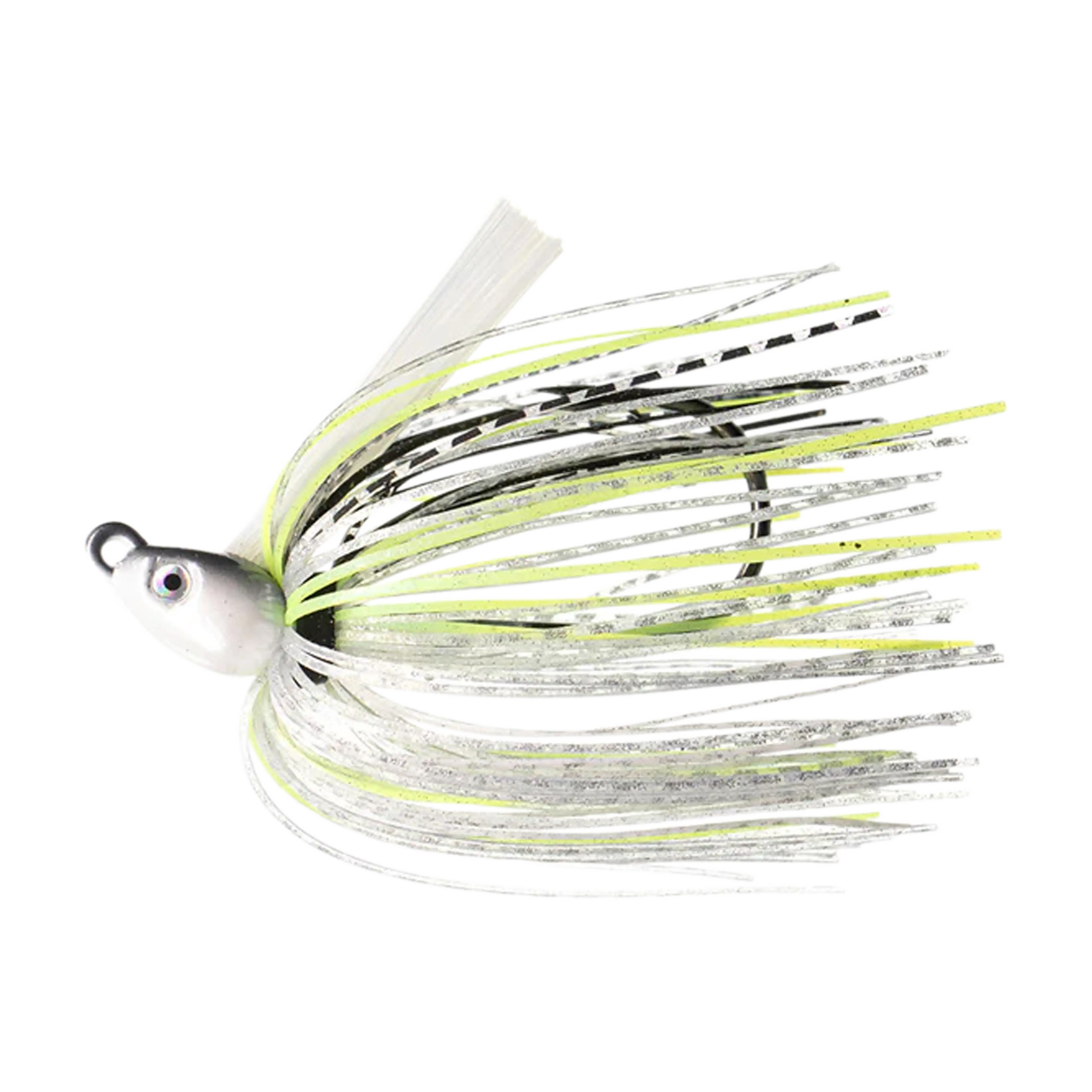 Dirty Jigs No Jack Swim Jig Chartreuse Shad