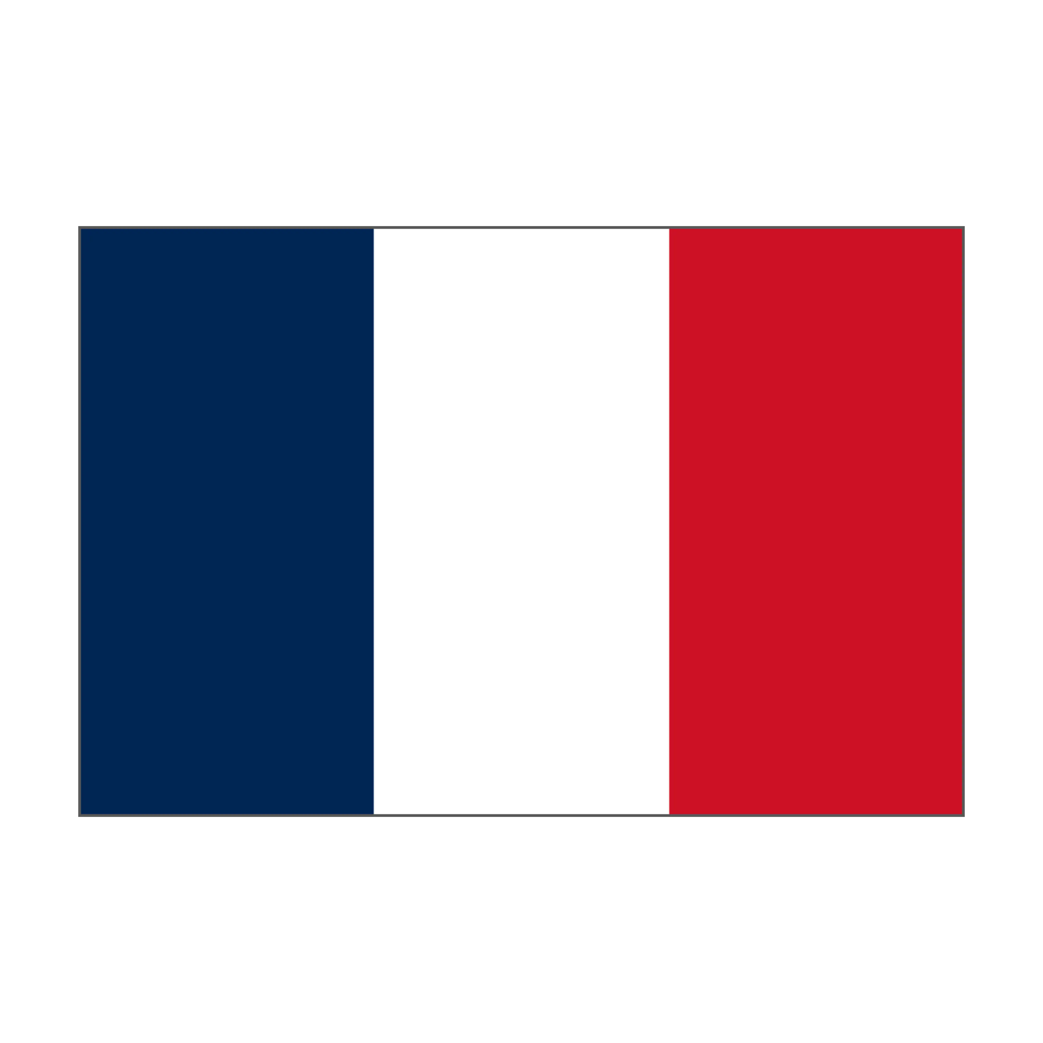 custom rod decal - flag of France