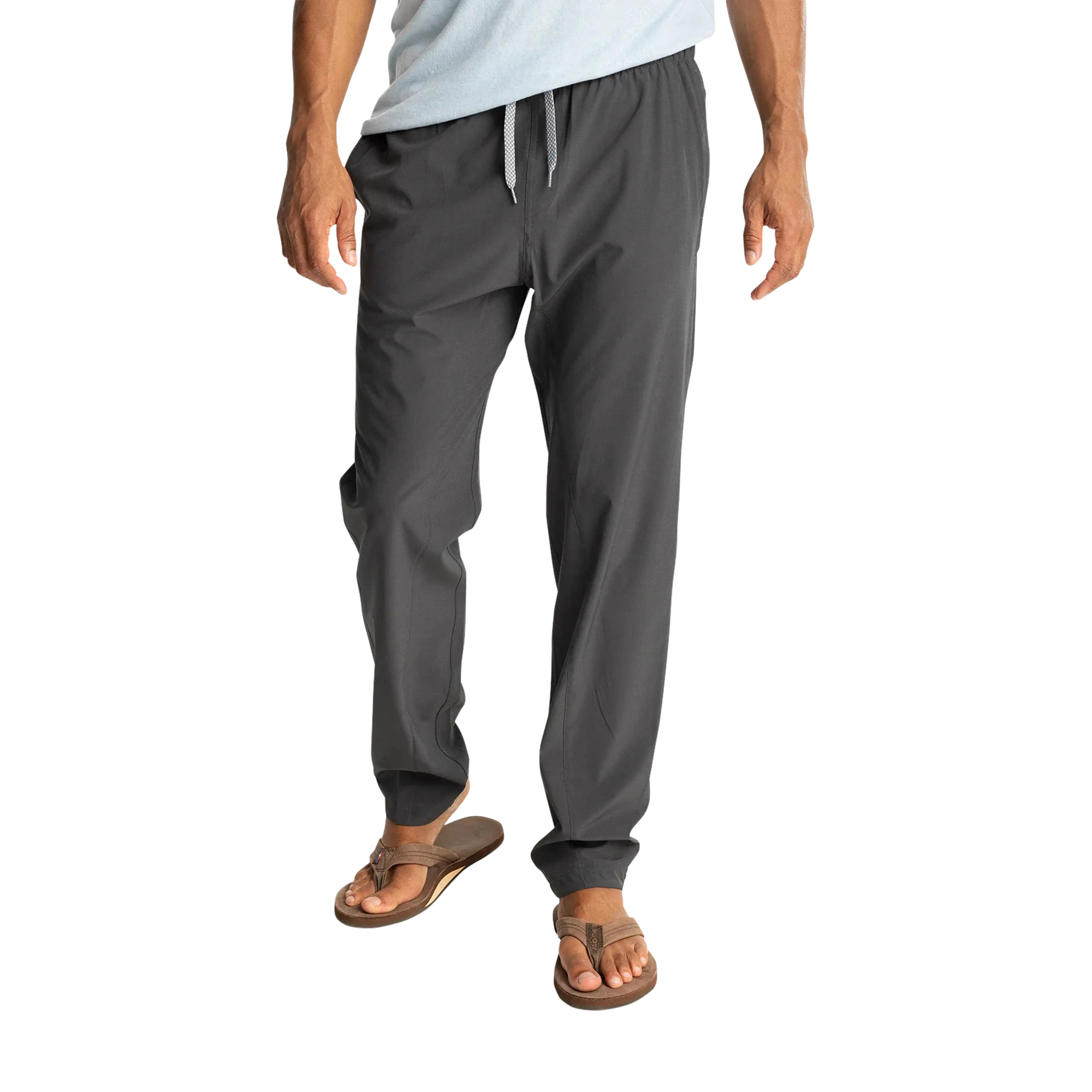 Free Fly Men's Breeze pants in Black Sand