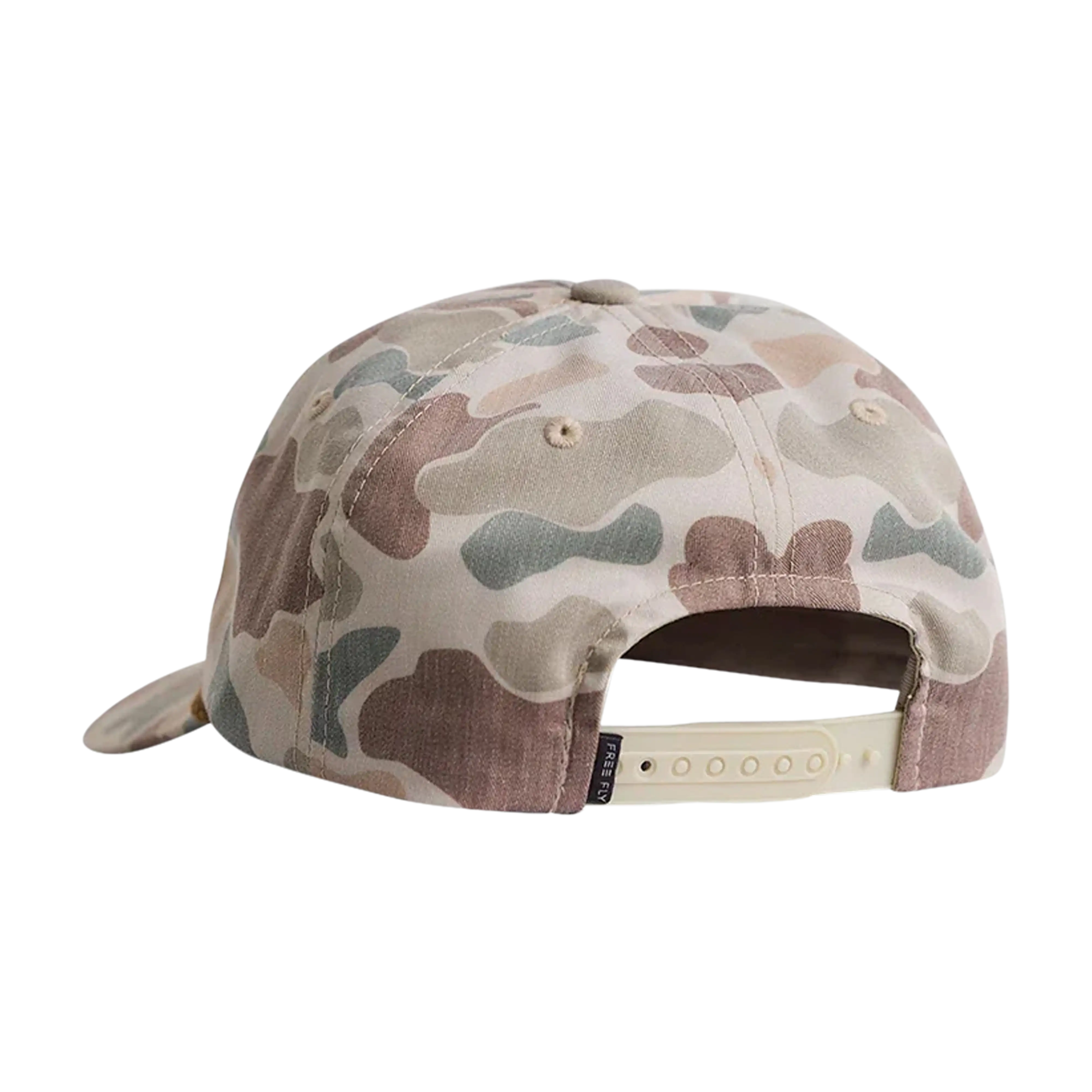 Free Fly Sabalo vintage camo hat - back