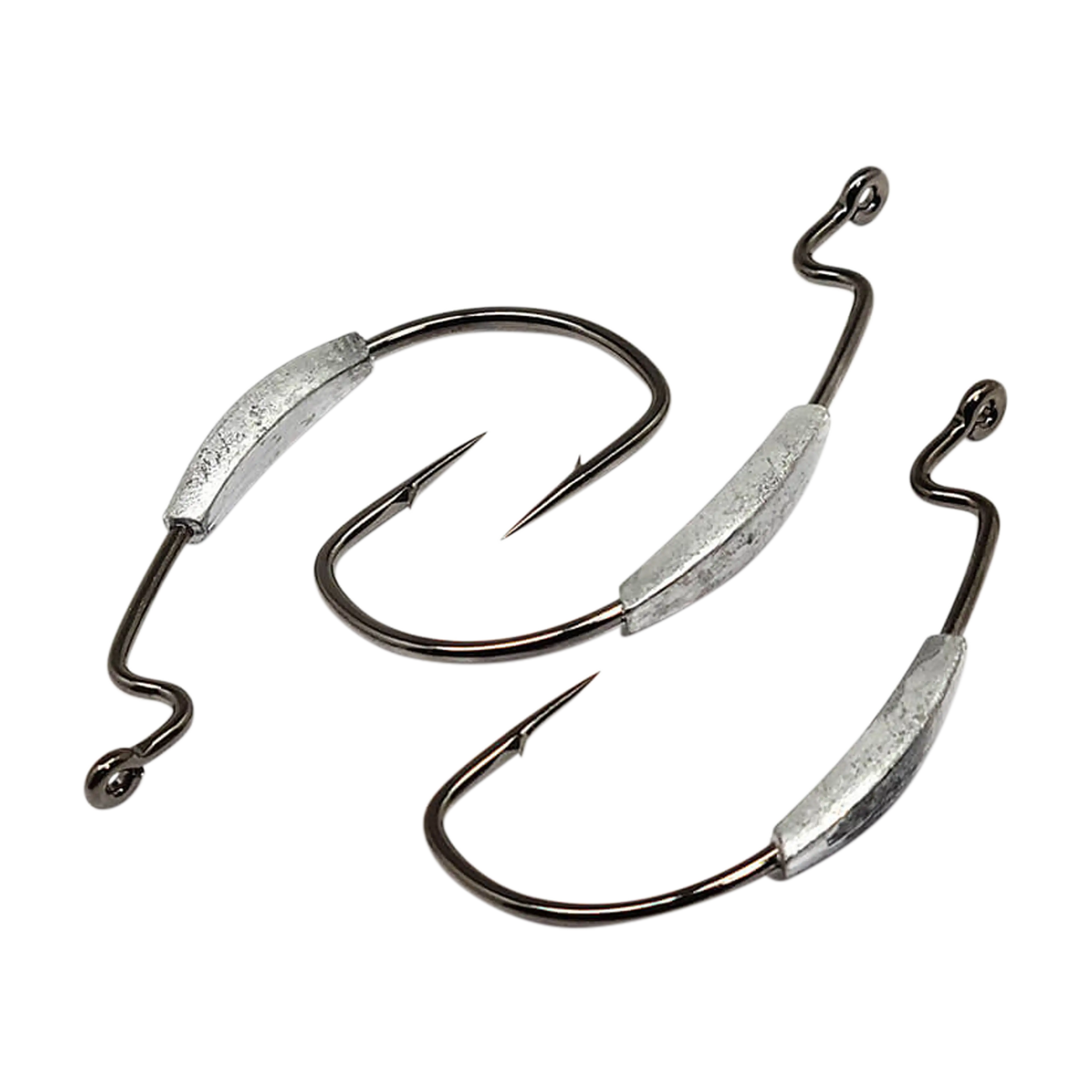Gamakatsu Weighted Superline EWG Hooks Group