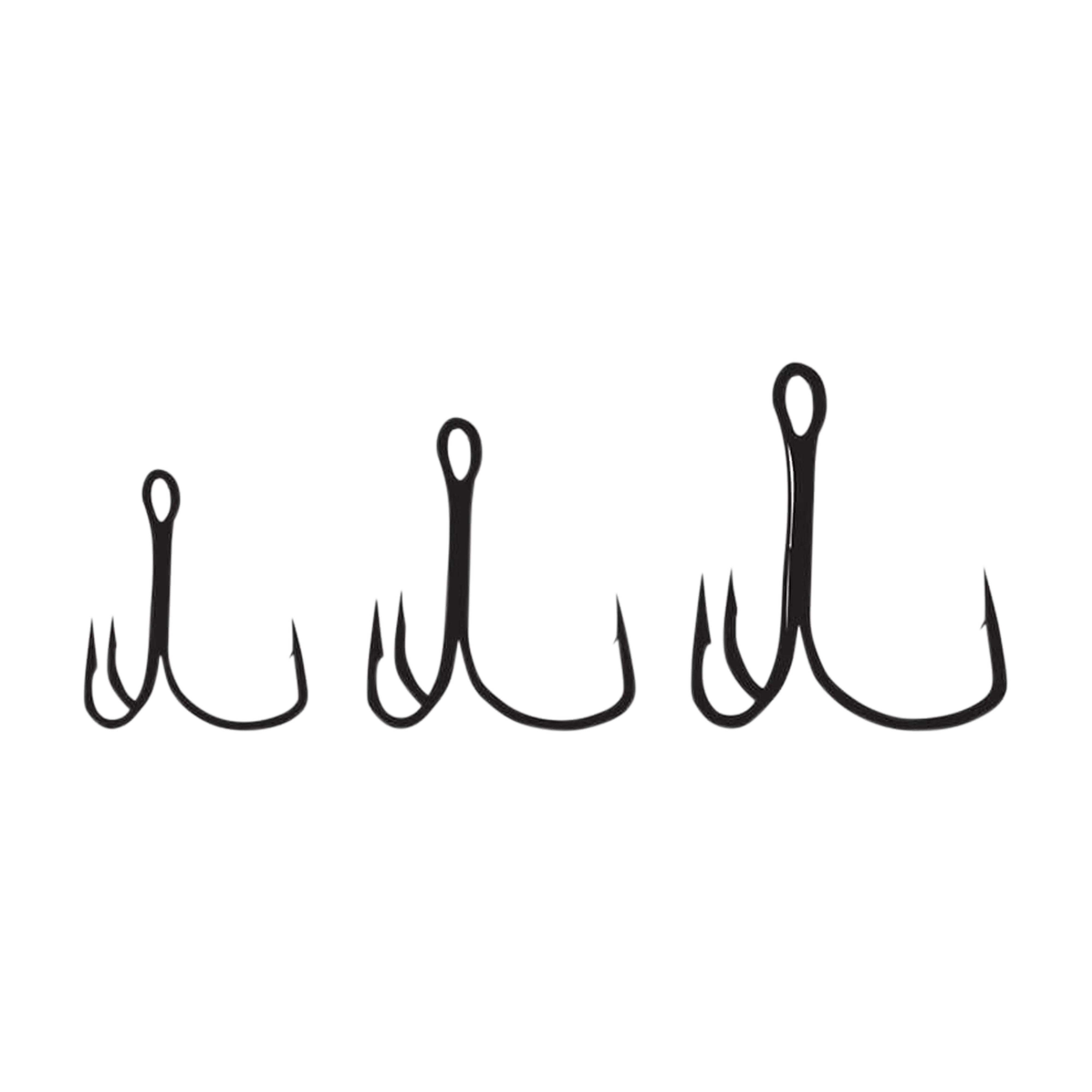 Gamakatsu Extra Wide Gap (EWG) Treble Hooks group