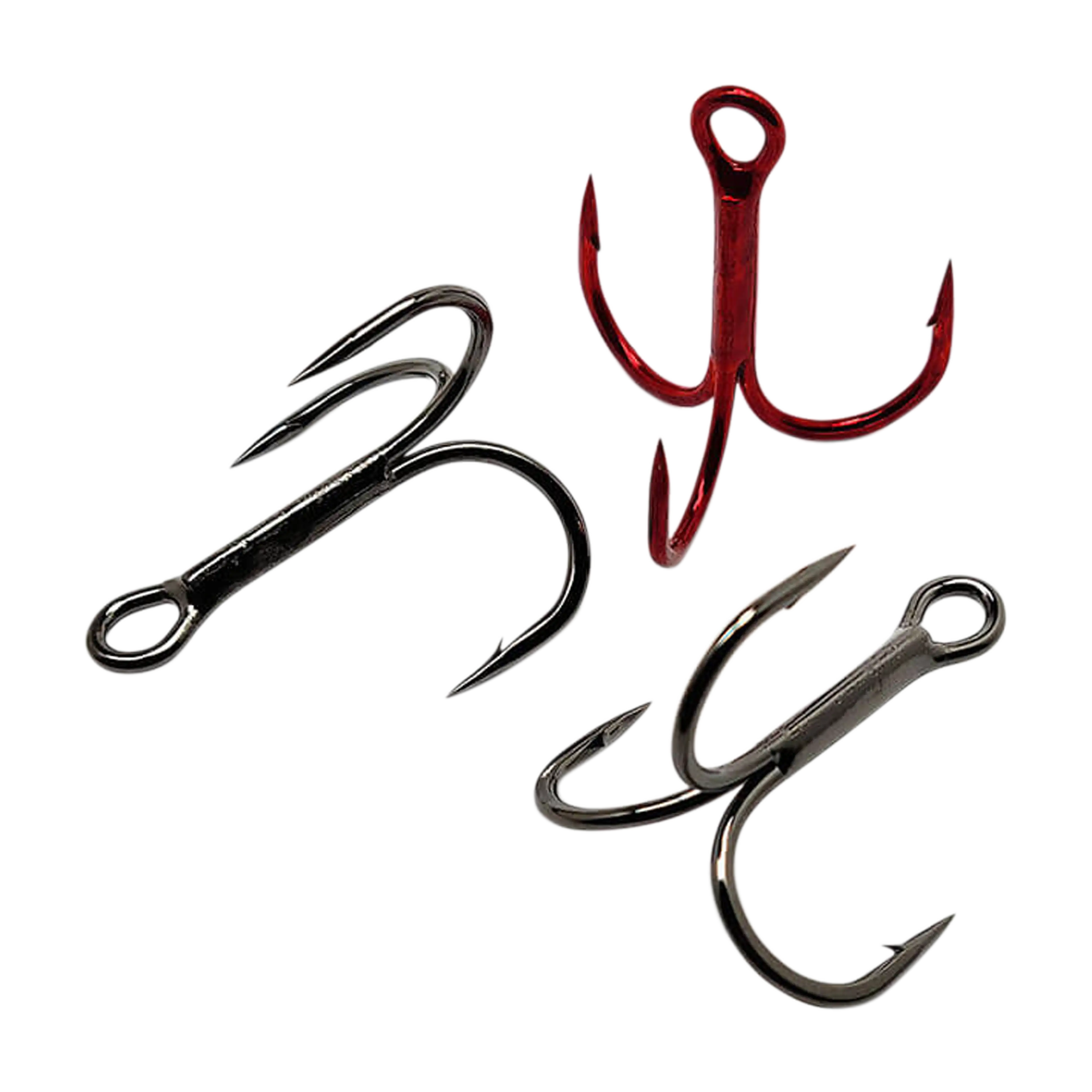 Gamakatsu 2X Round Bend Treble hooks group