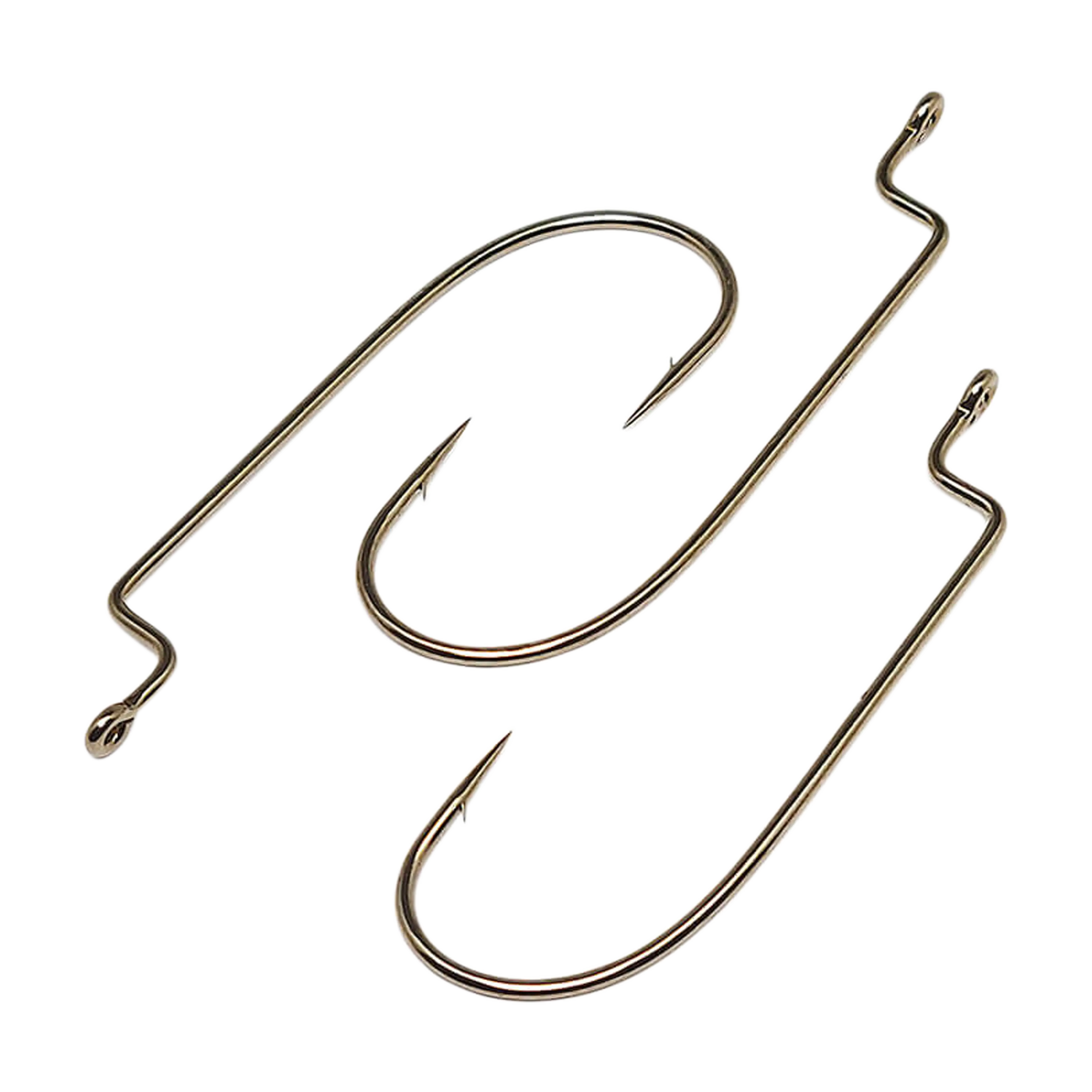 Gamakatsu Nano Alpha Worm Hooks - Offset Shank Group