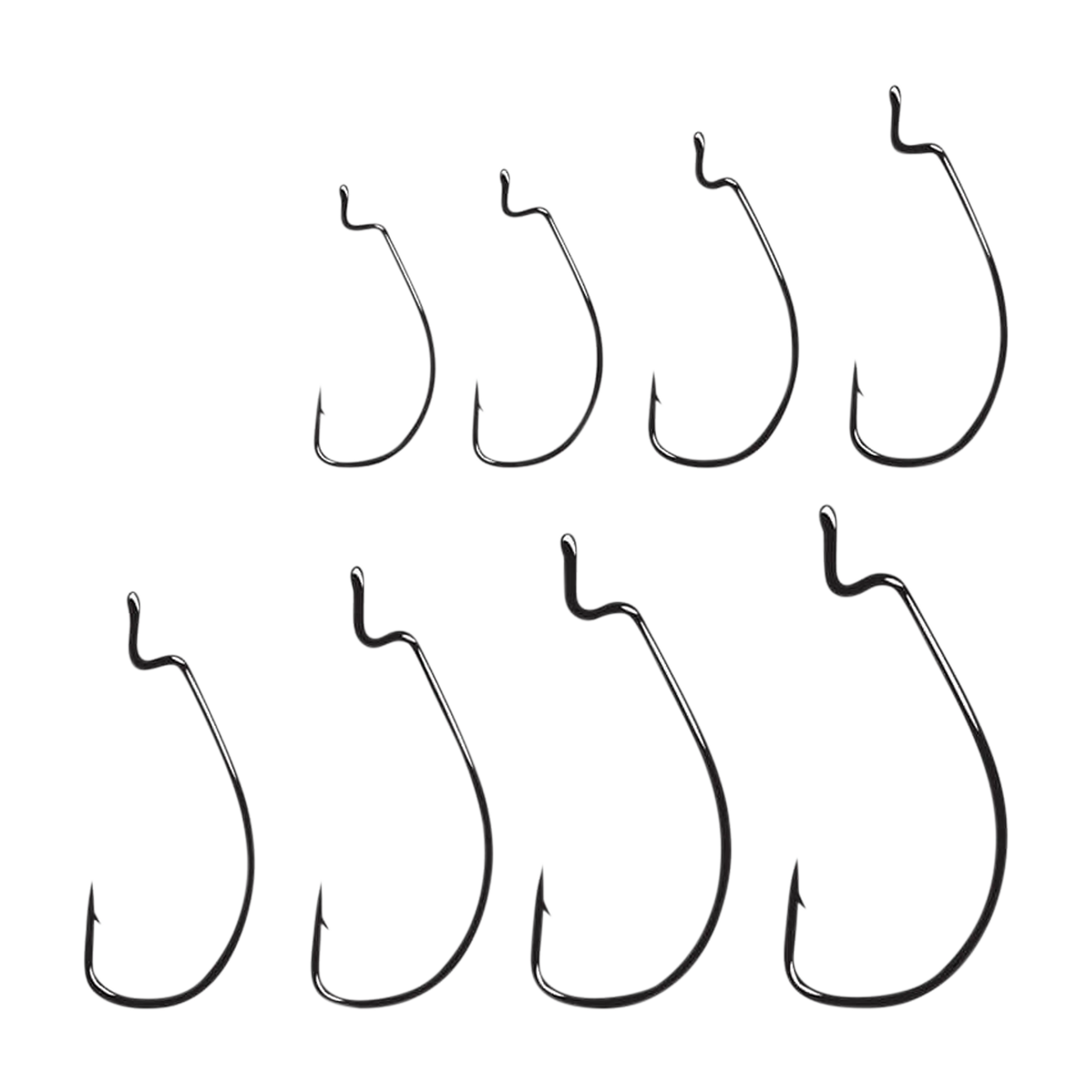 Gamakatsu Extra Wide Gap (EWG) Offset Hook SIzes