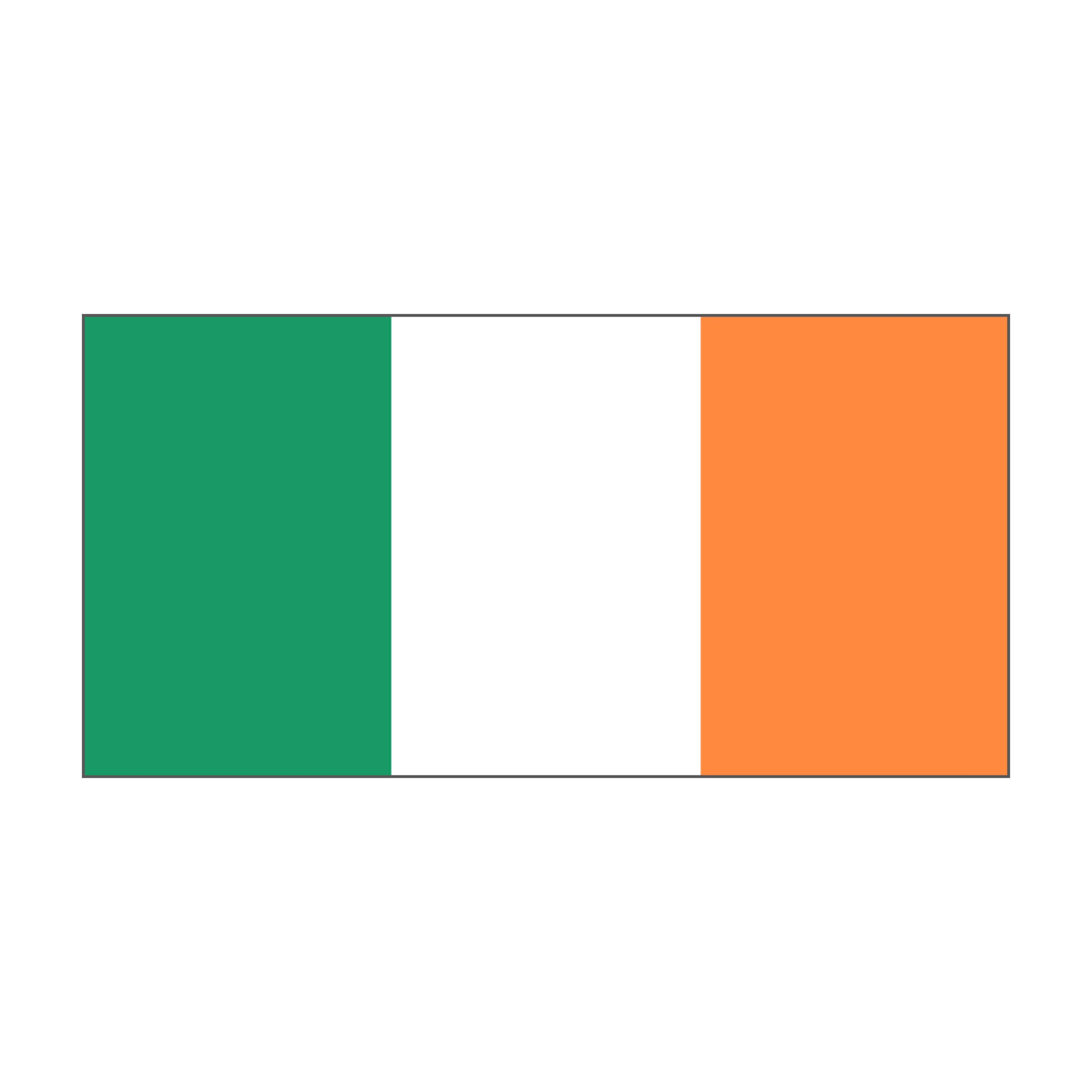 custom rod decal - flag of Ireland