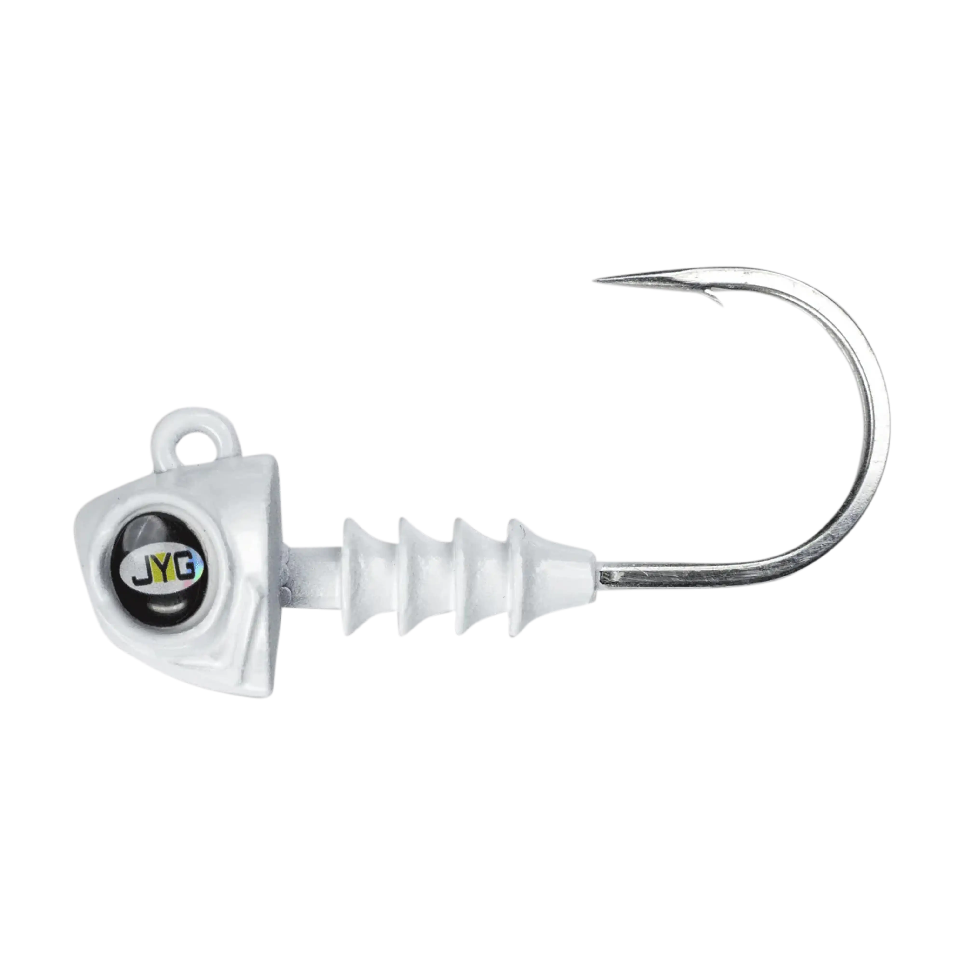 JYG Pro Swym 4 Inch Swimbait Jig Head Pearl