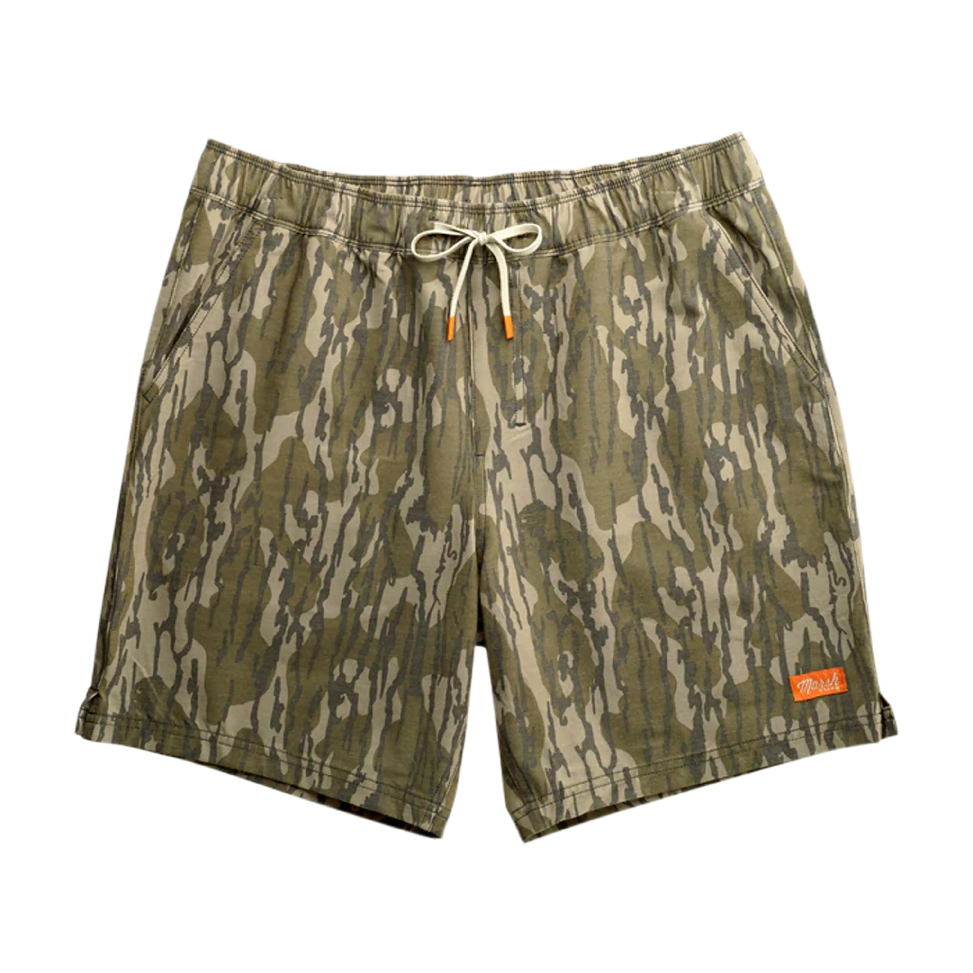 Marsh Wear Fulton Volley Mossy Oak Bottomland Shorts
