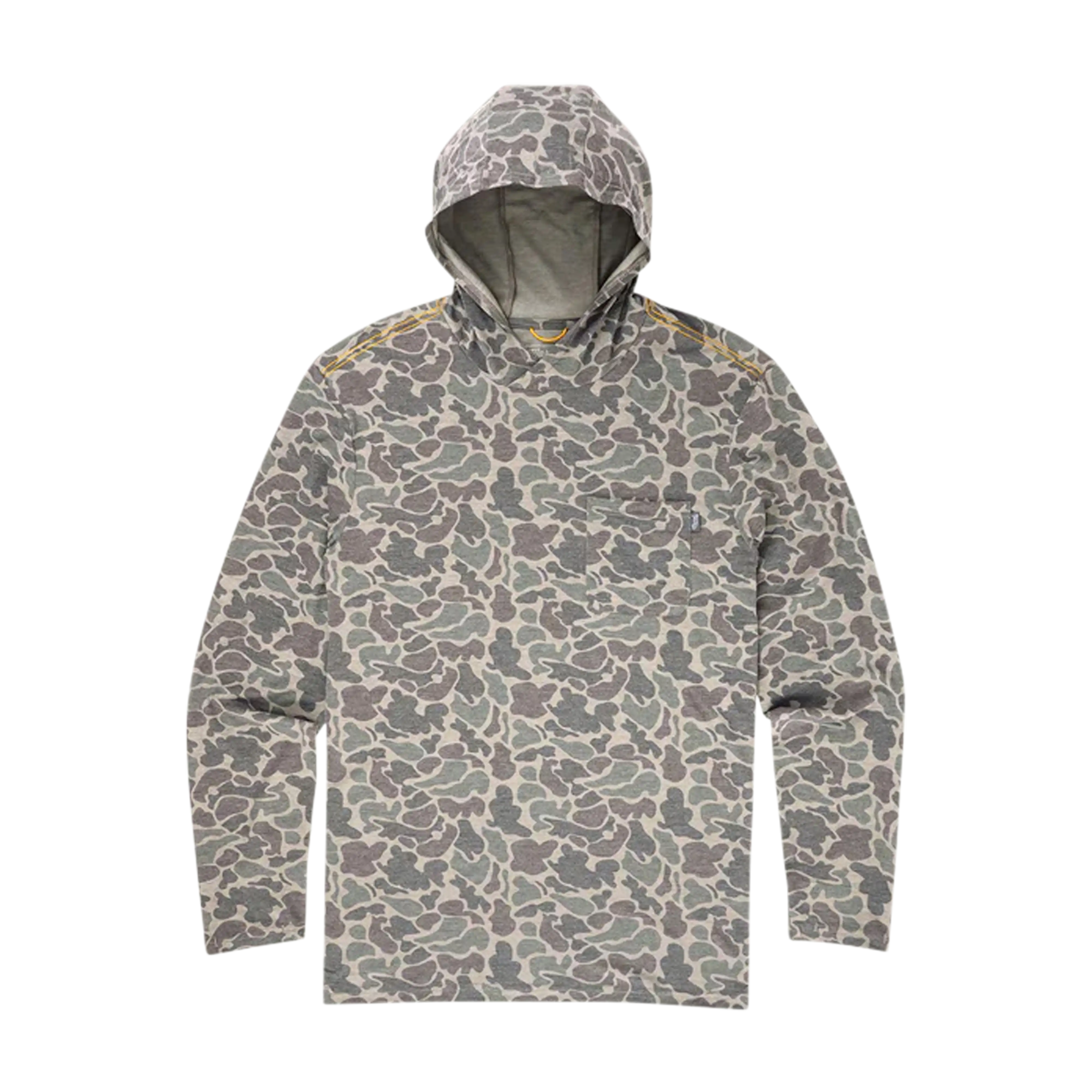 Marsh Wear Buxton Hagood tech hood in Dark Green Mallard Camo