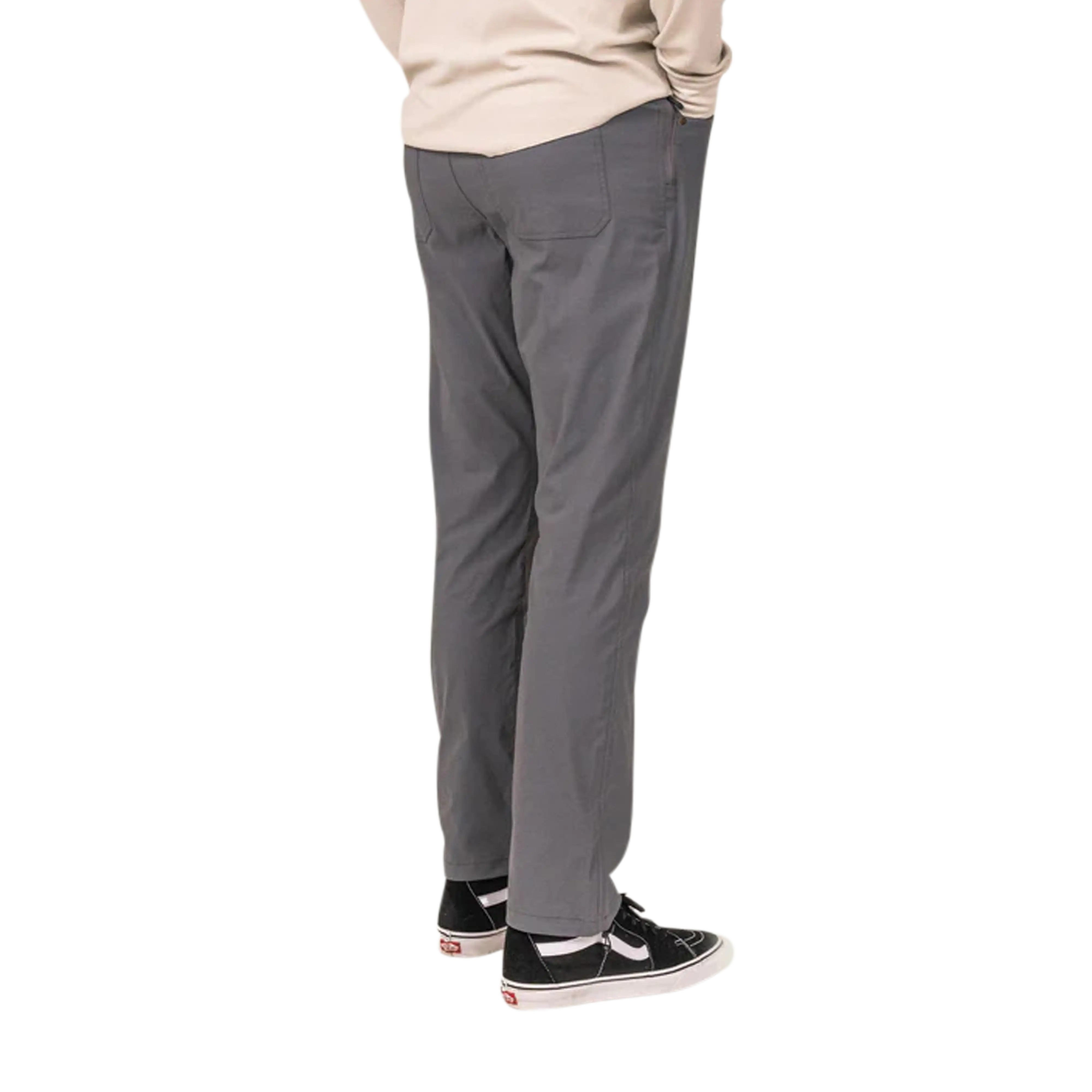 Marsh Wear Escape pants in Charcoal - back