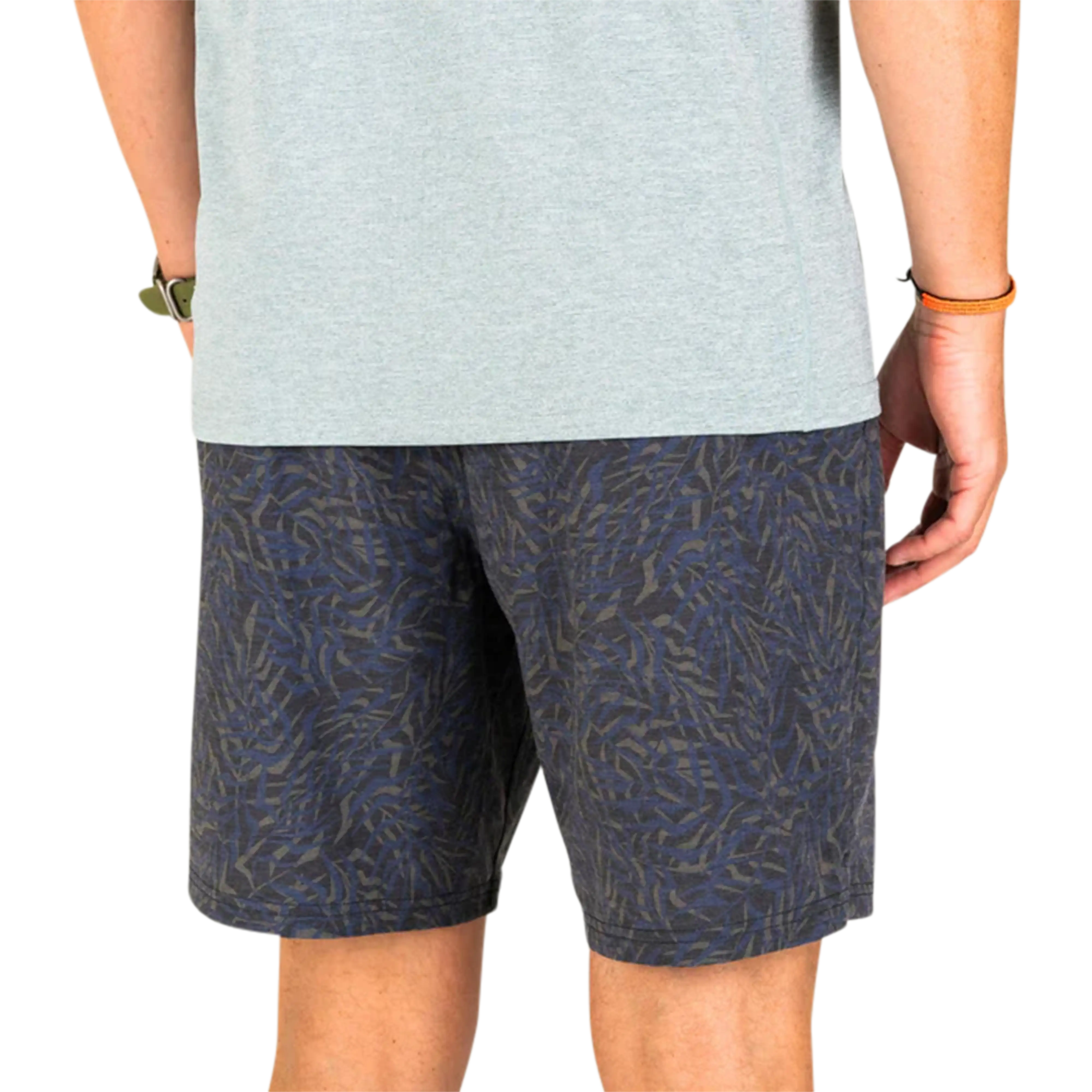 Marsh Wear Fulton Hagood Volley shorts in Ash Gray - back side