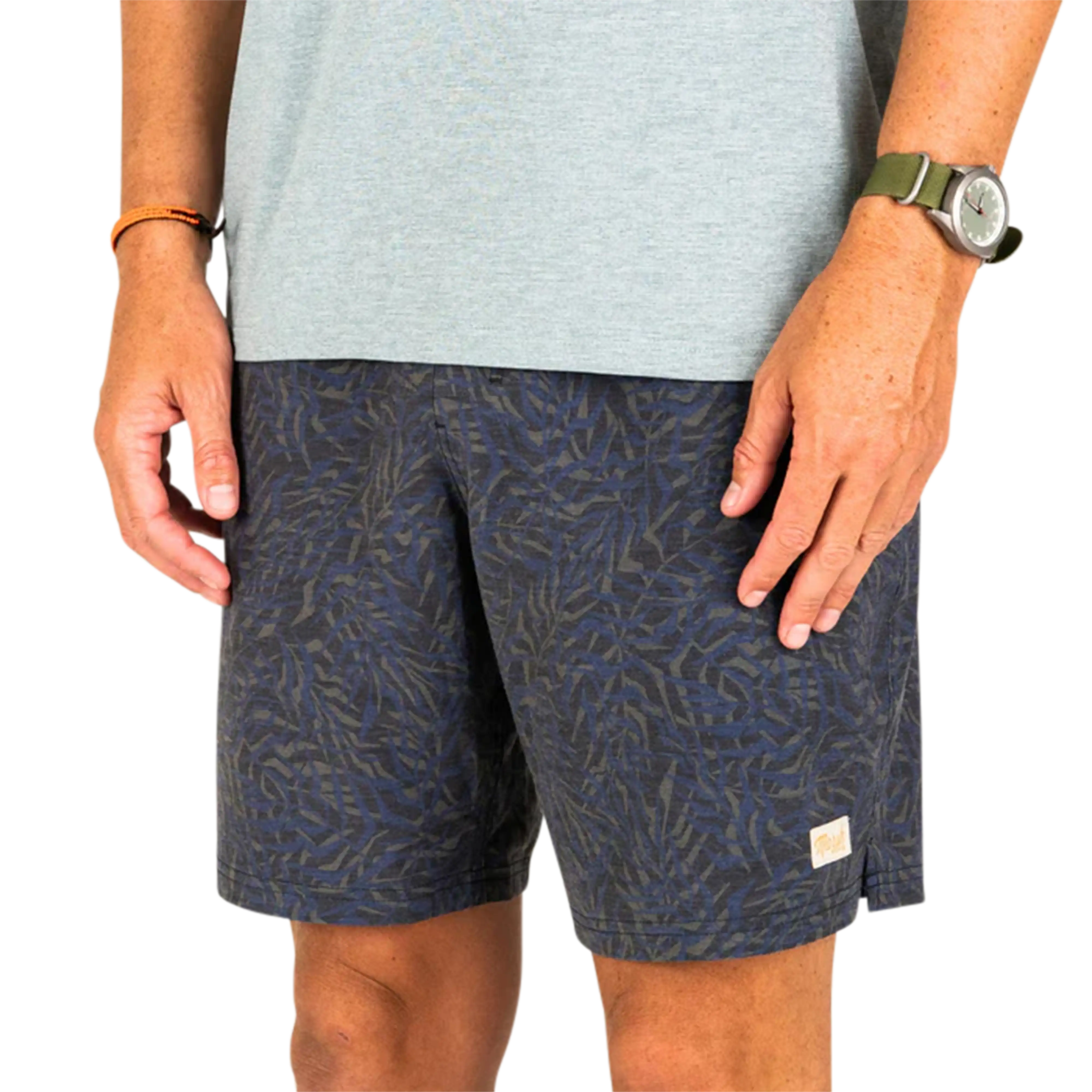 Marsh Wear Fulton Hagood Volley shorts in Ash Gray - front