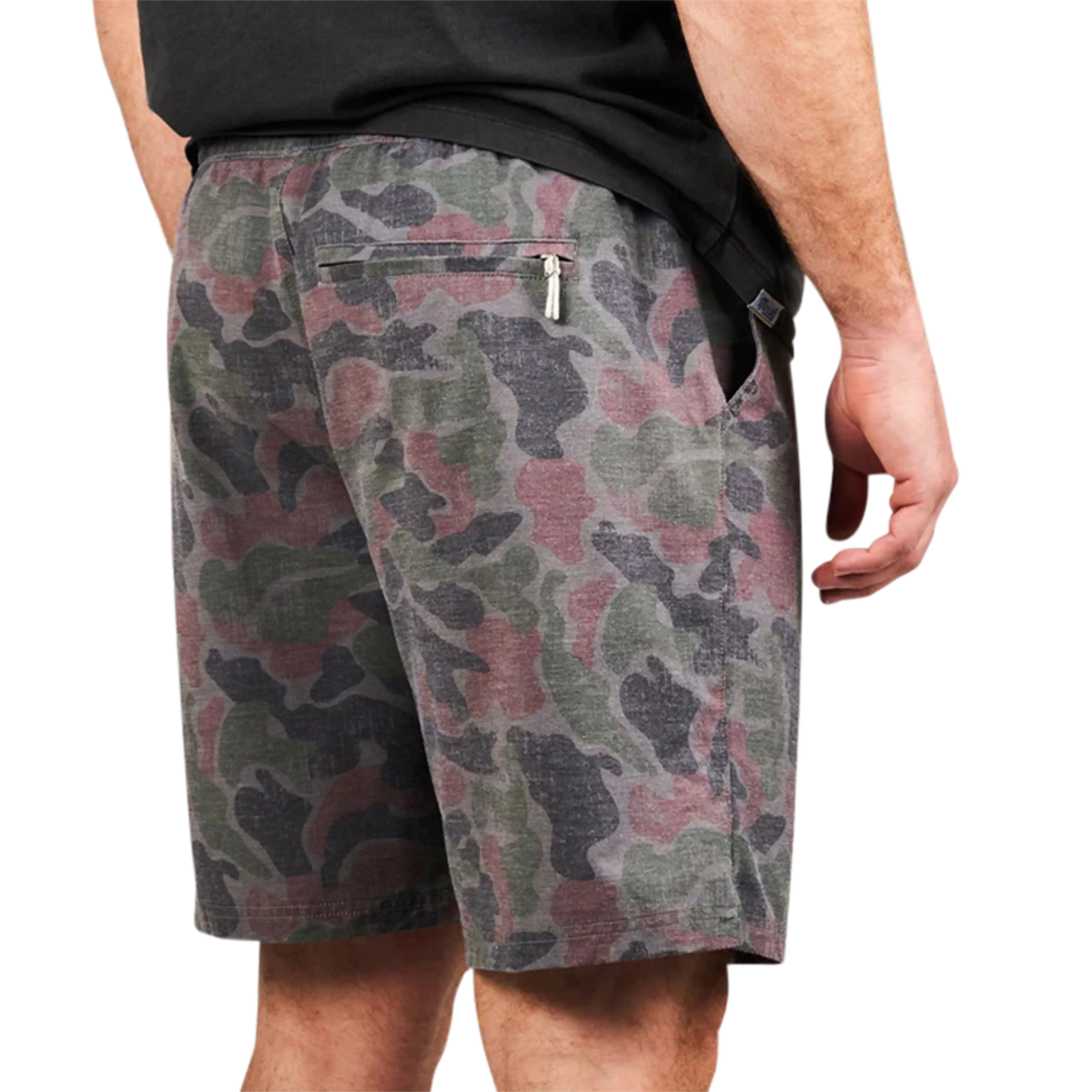 Marsh Wear Fulton Hagood Volley shorts in Rock Copahee Camo - back side