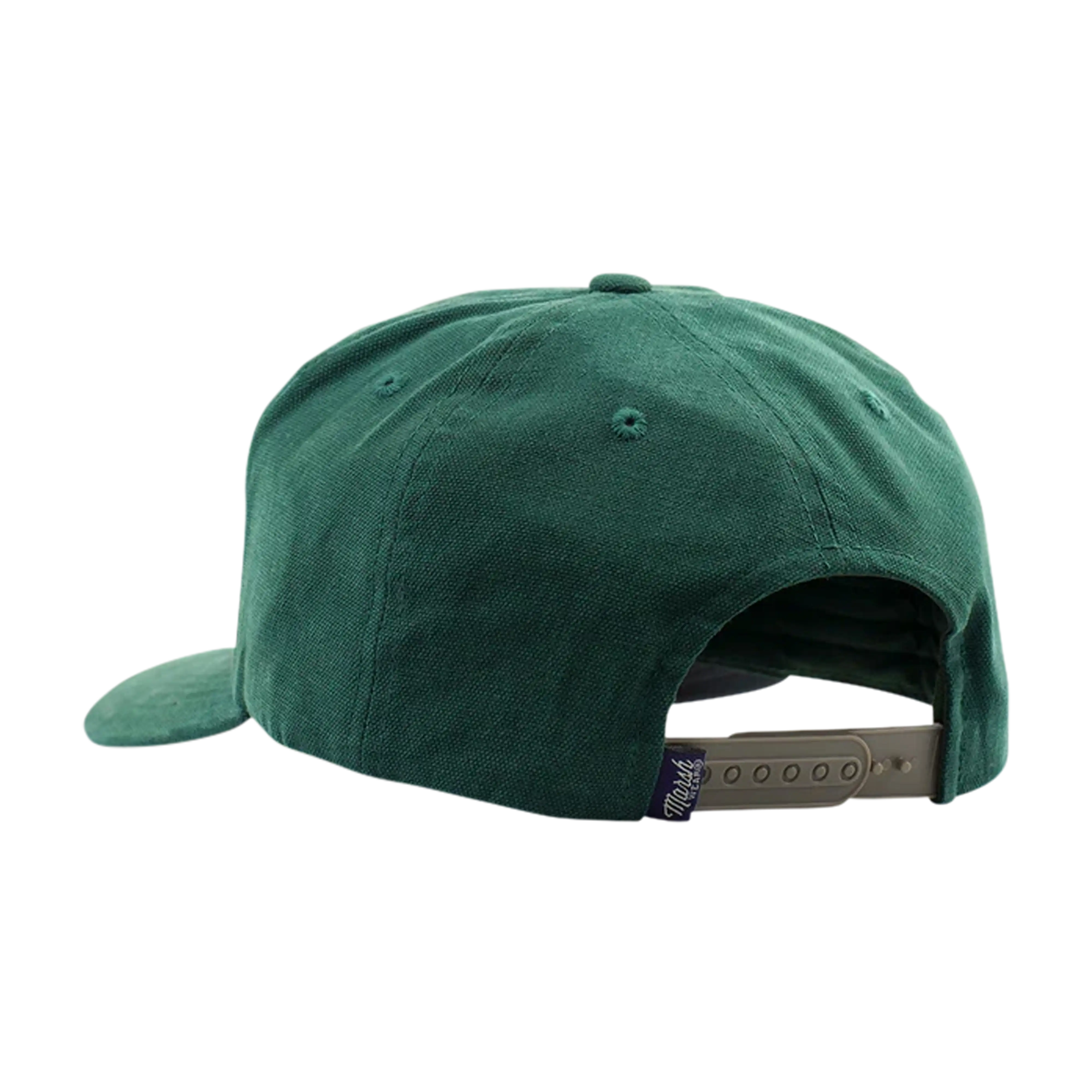 Marsh Wear Heritage hat in Duck Green - back