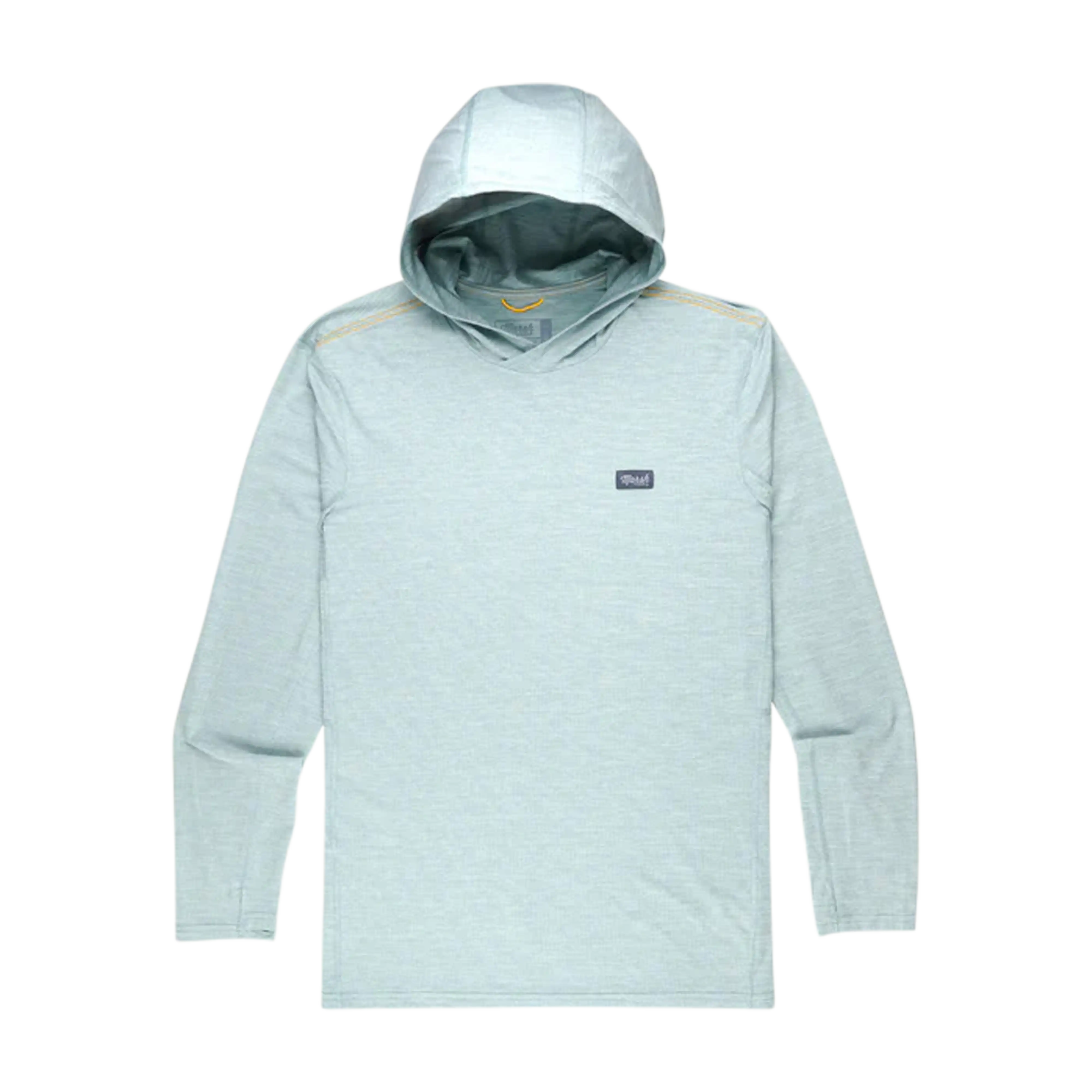 Marsh Wear High Noon tech hoodie in Agate Heather
