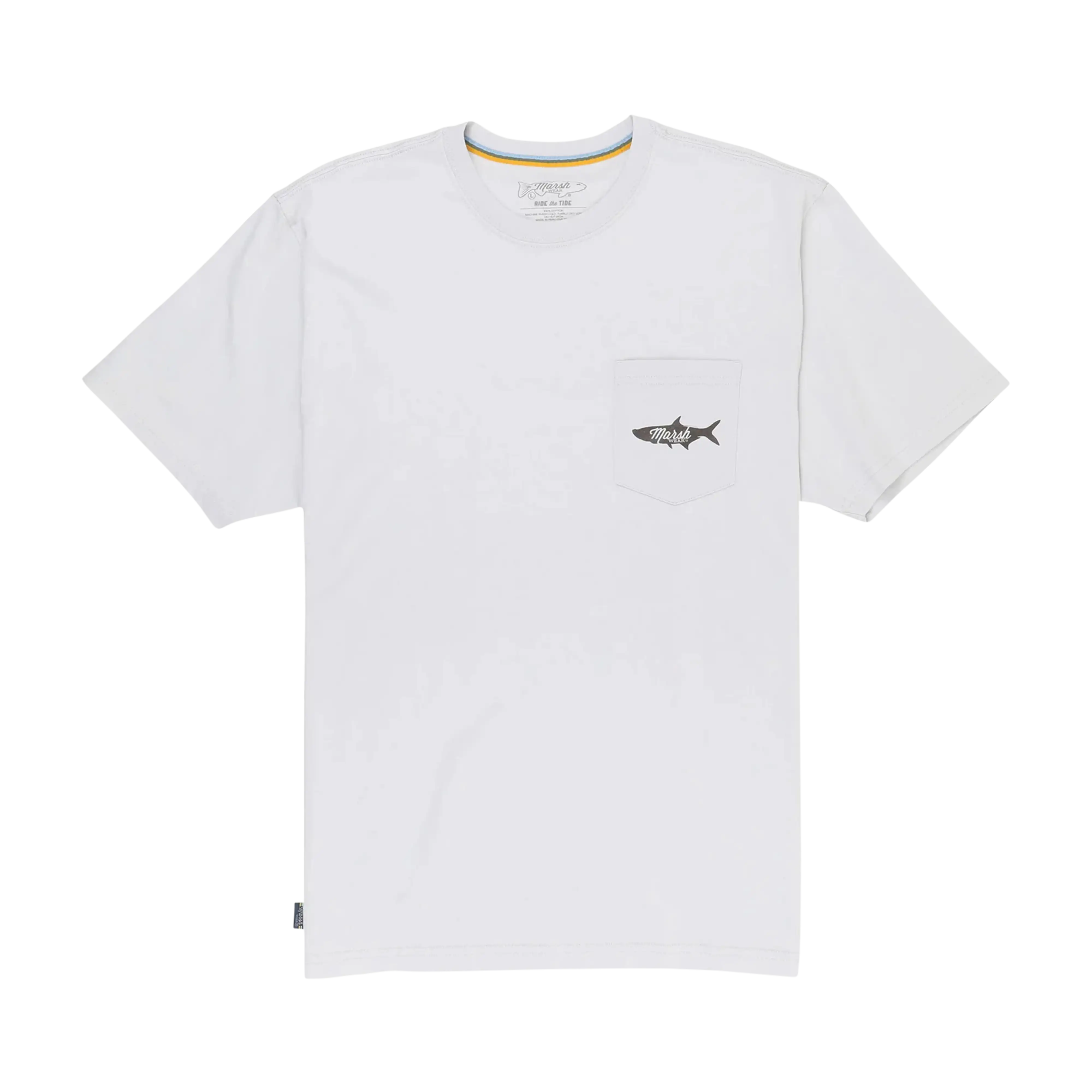 Marsh Wear Predator short sleeve tee in Silver