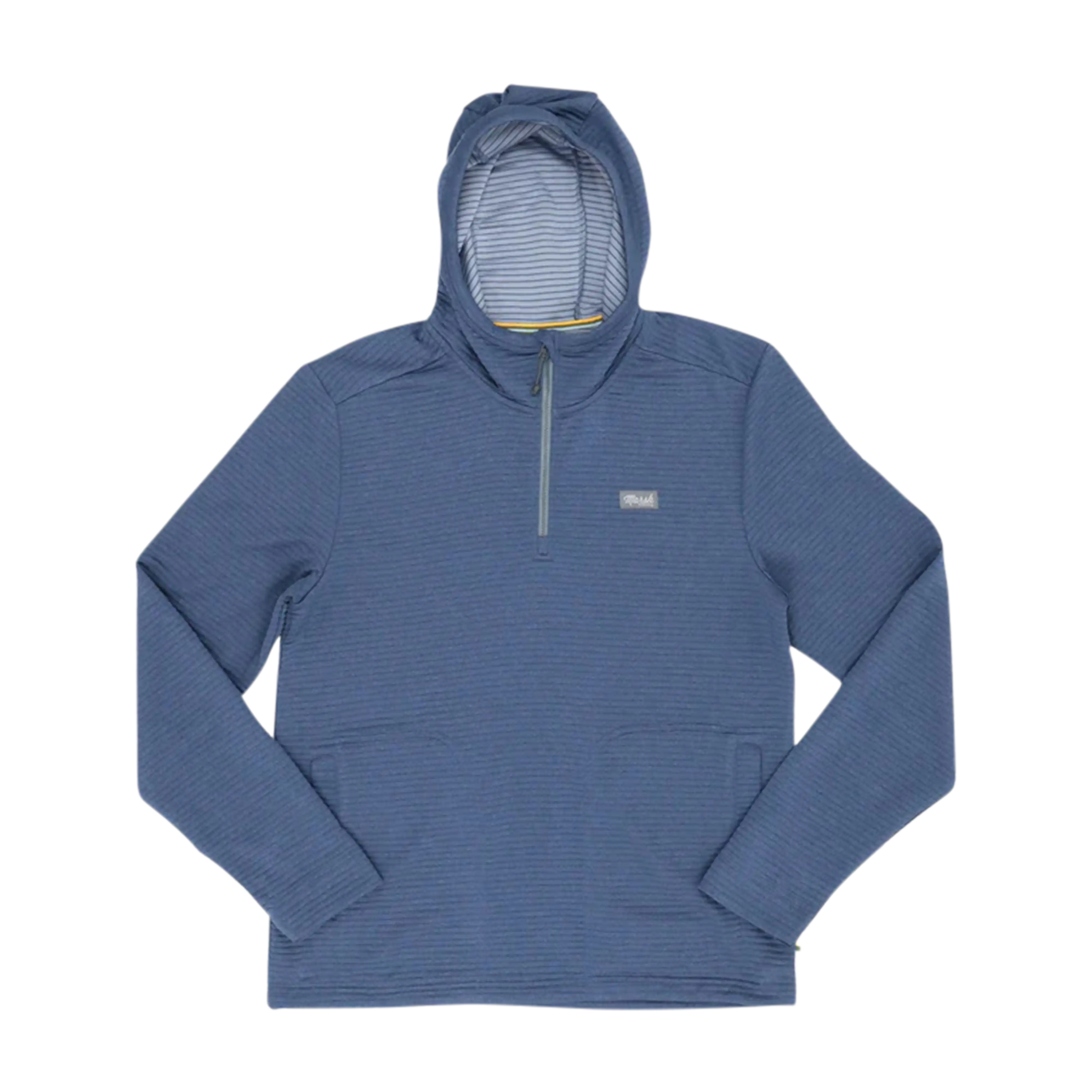 Marsh Wear Sullivan tech hoodie in Stargazer Blue