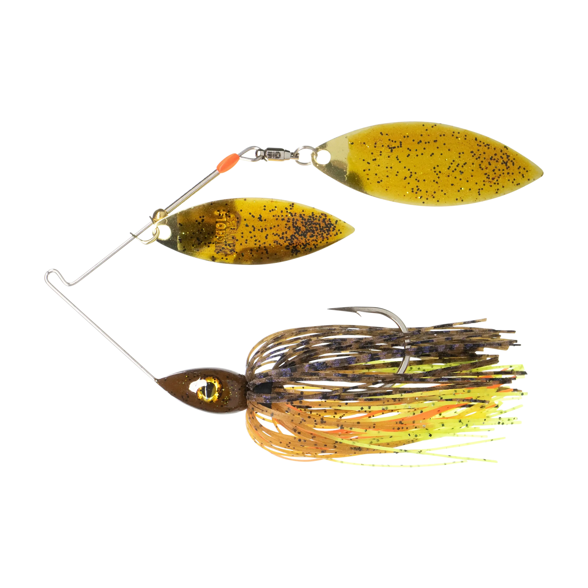 Nichols Lures 04-12 Pulsator Metal Flake Spinnerbait, 1/2 oz, Bluegill