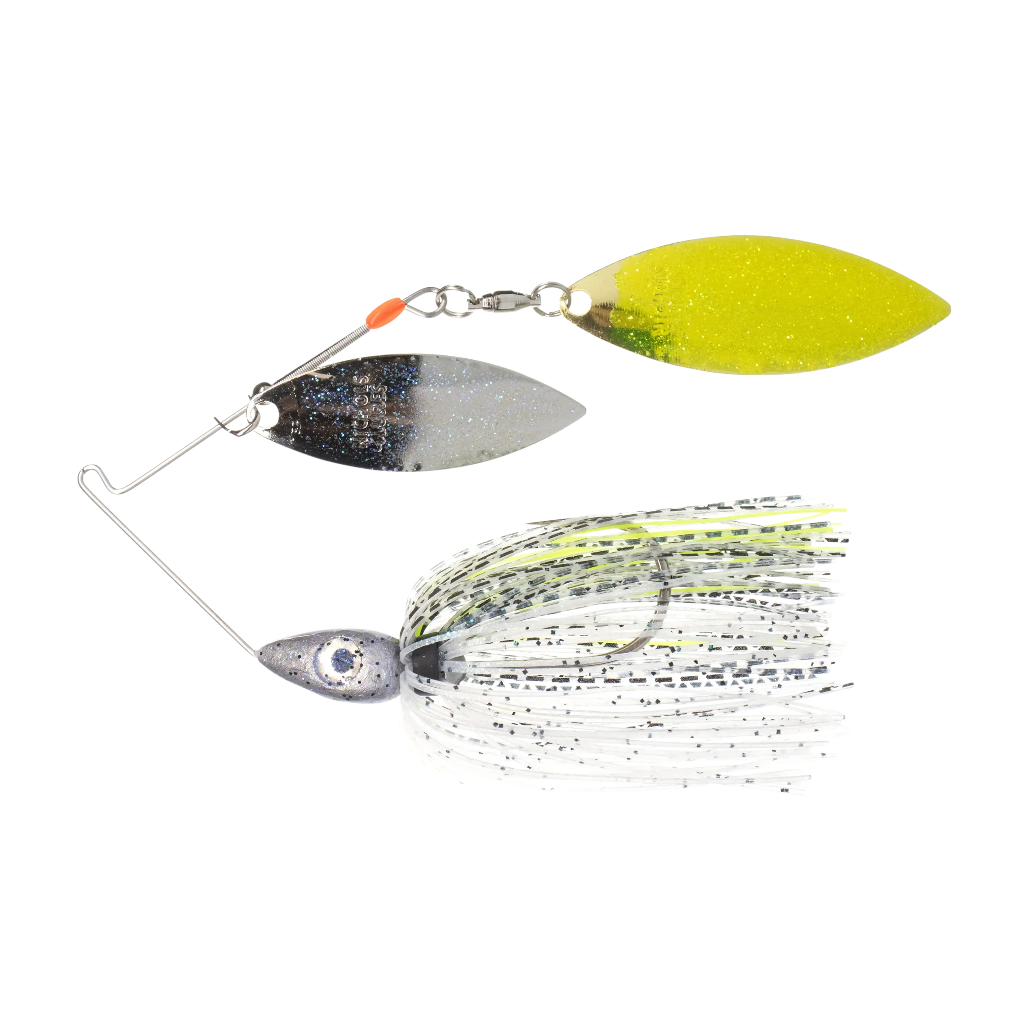 ChatGPT said:
Nichols Lures Pulsator Metal Flake Spinnerbait Bombshell Shad
