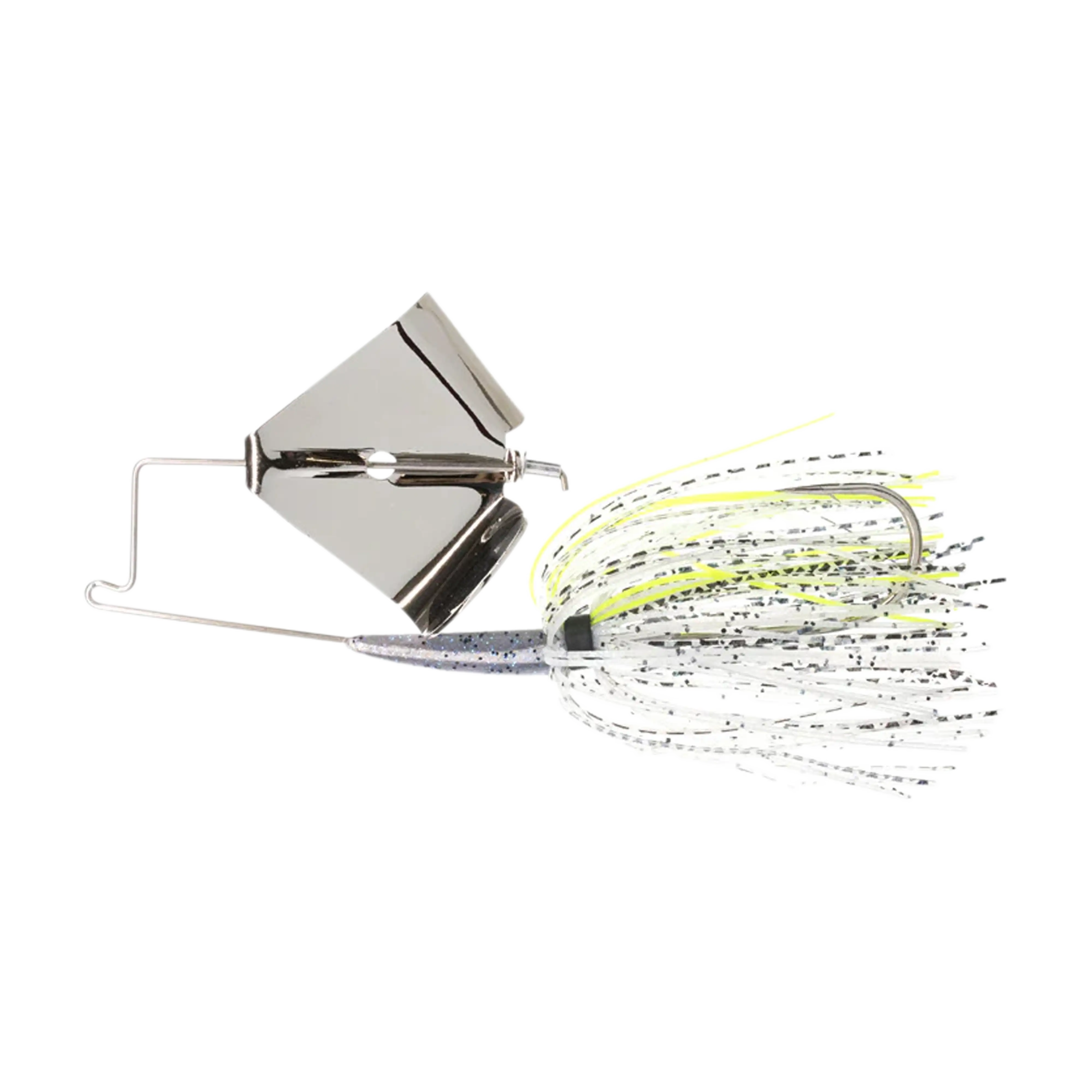 Nichols Lures Reflex Metal Blade Buzzbait Bombshell Shad Nickel