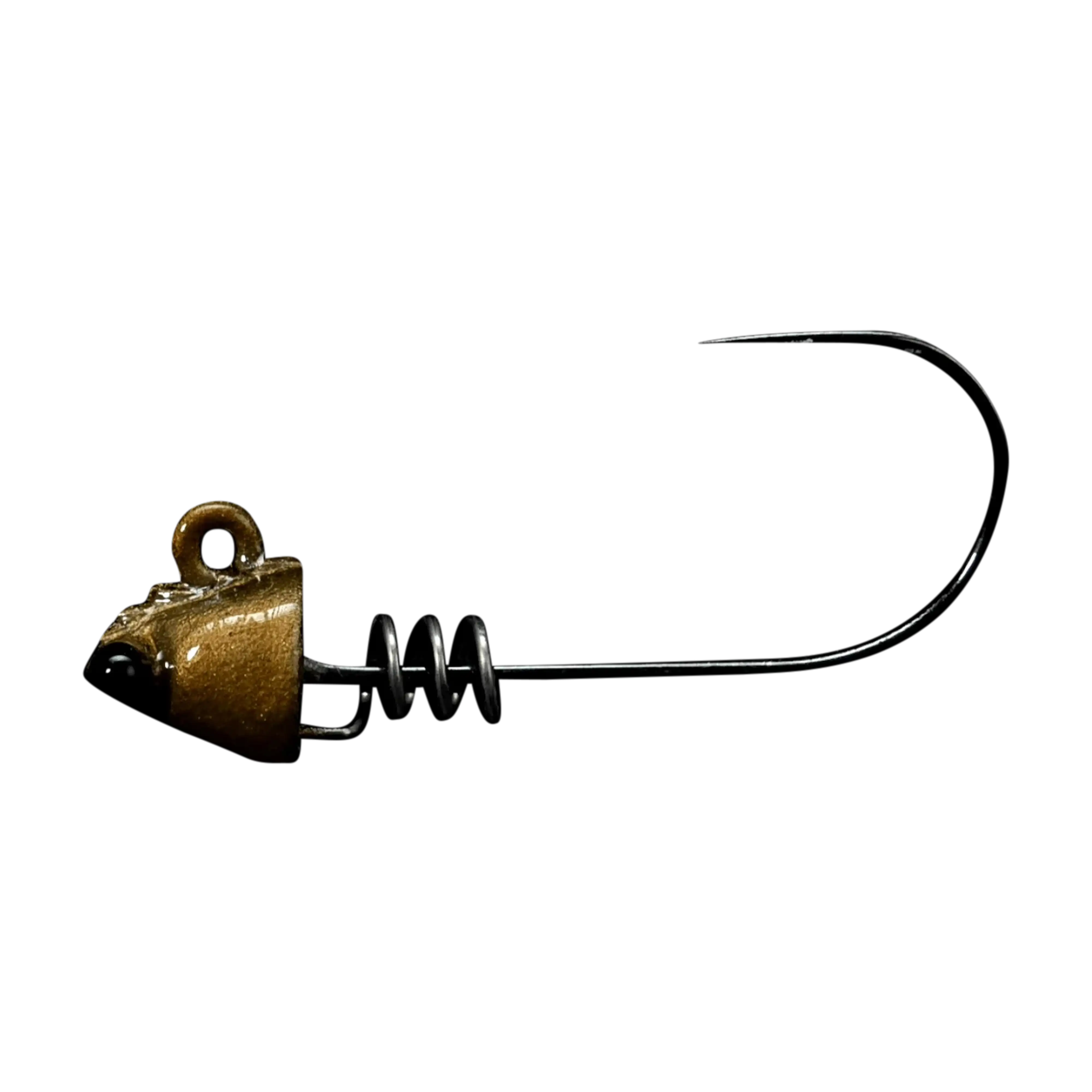 NLBN 3" Shrimp Jig Heads – Heavy-Duty BKK & Mustad Hooks