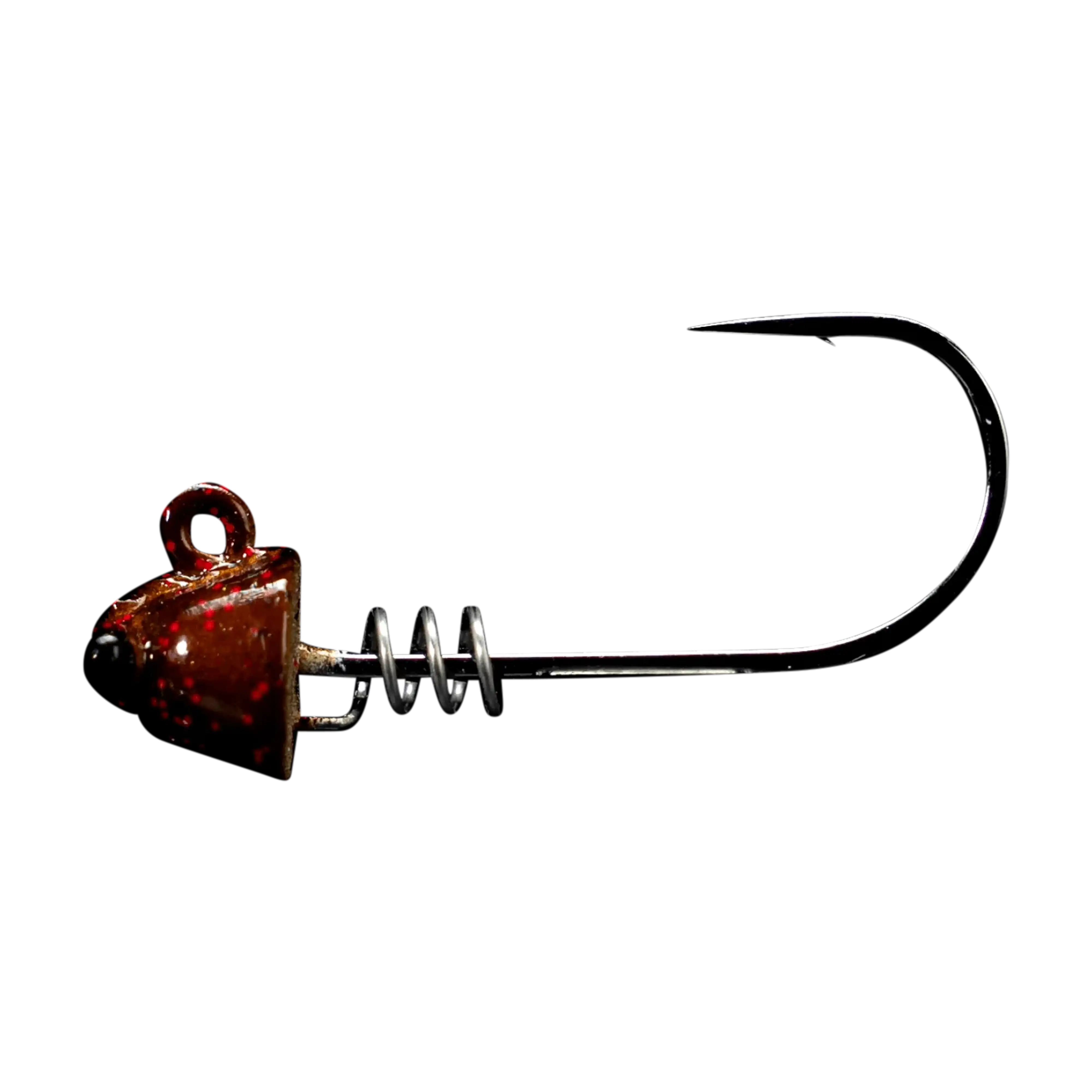 NLBN 3" Shrimp Jig Heads – Heavy-Duty BKK & Mustad Hooks