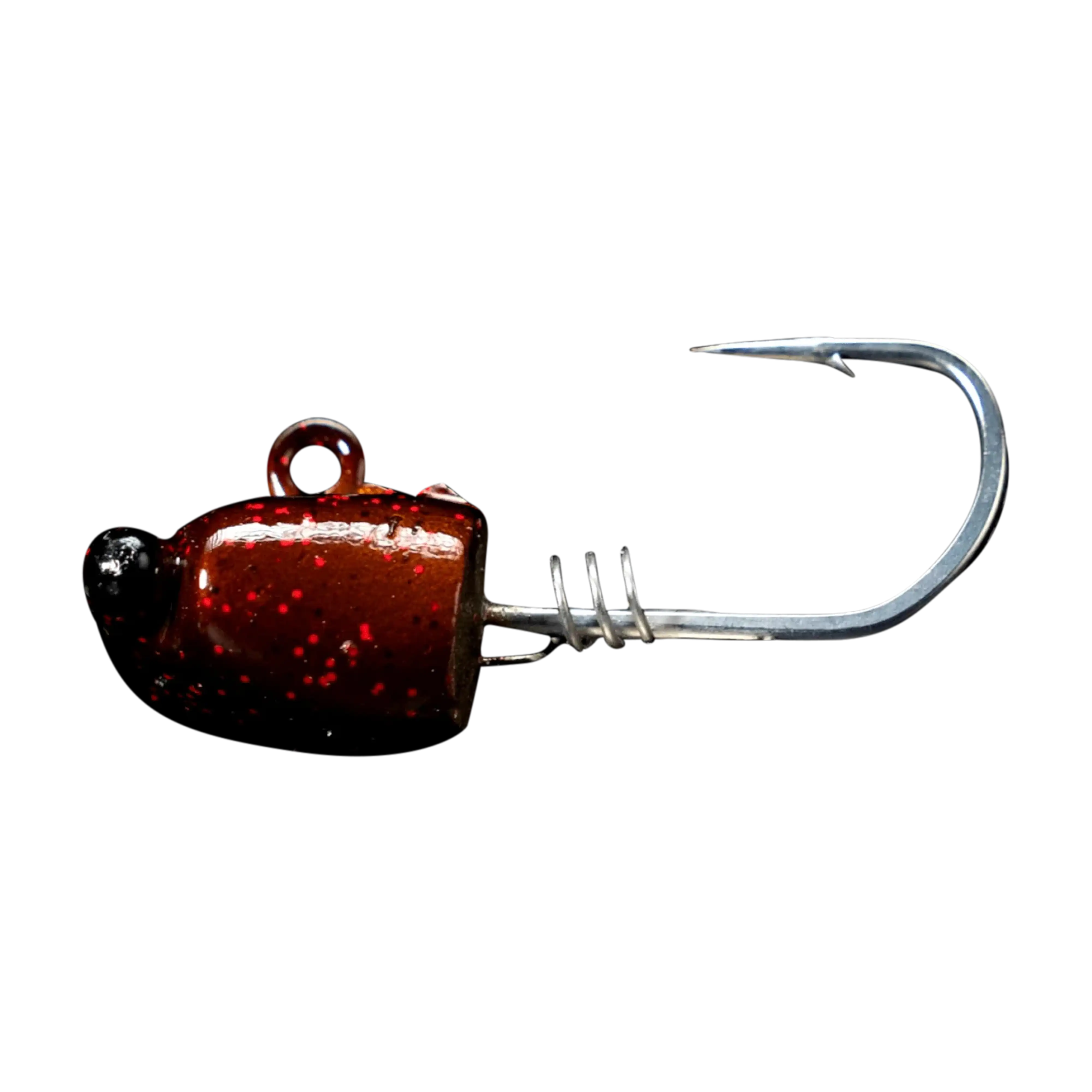 NLBN 3" Shrimp Jig Heads – Heavy-Duty BKK & Mustad Hooks