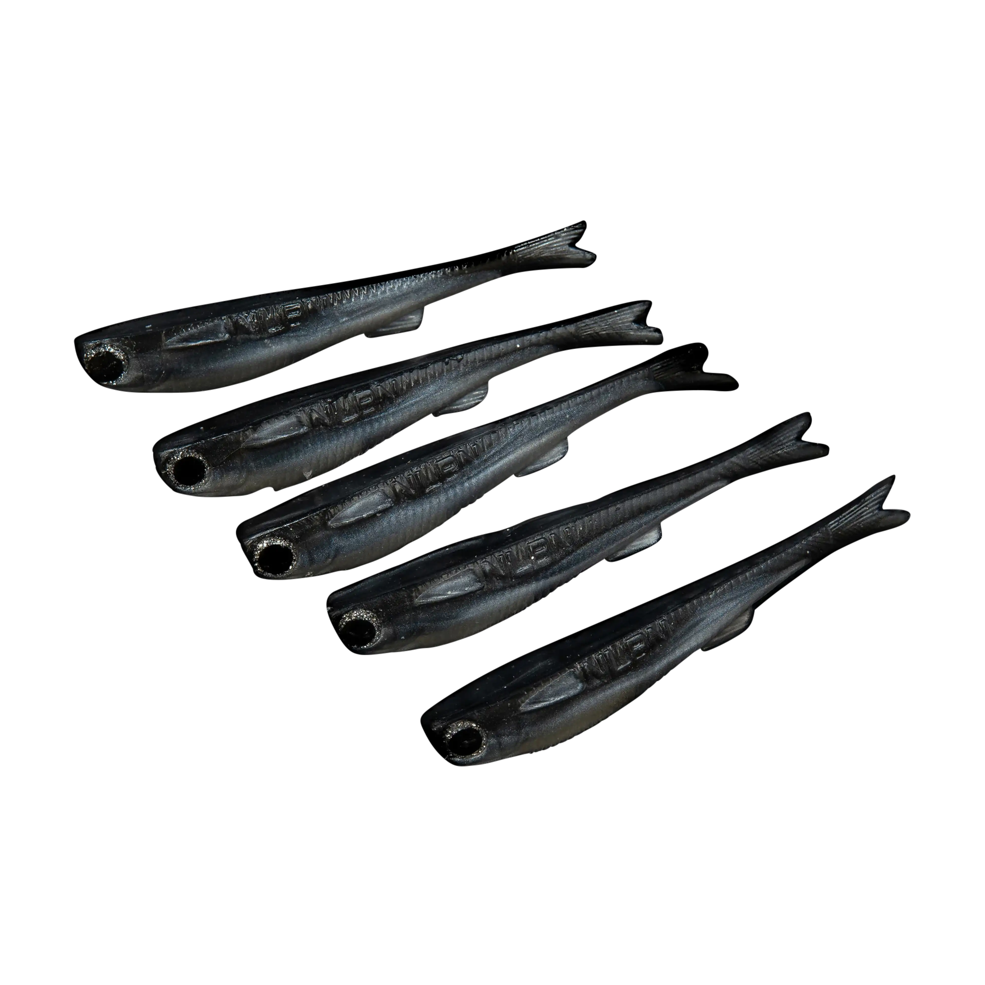 NLBN 4” Mini Mullet – Lifelike Topwater/Sub-Surface Bait for Snook & Tarpon (5 Pack)