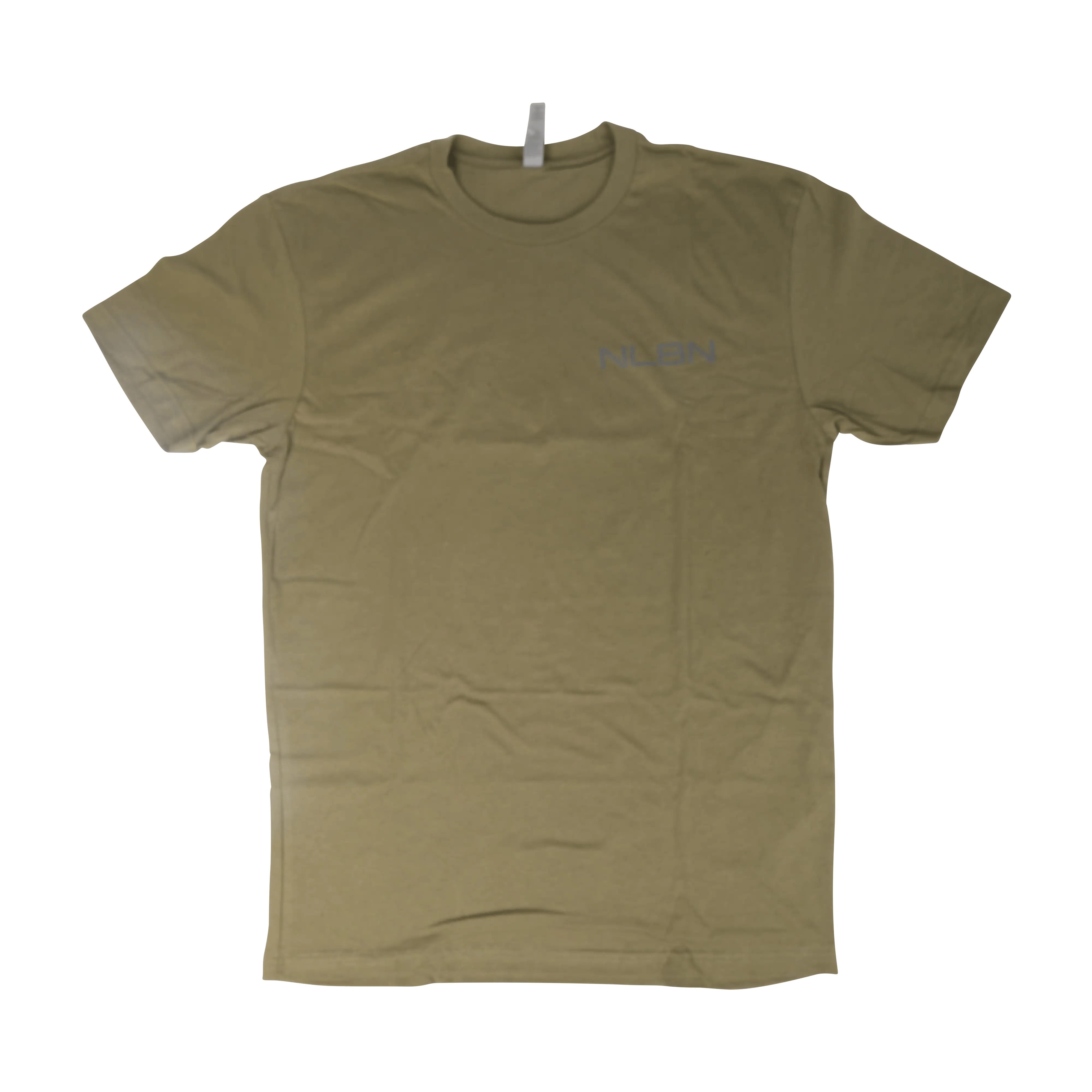 NLBN Grey Snook Stamp Cotton Short Sleeve T-Shirt front