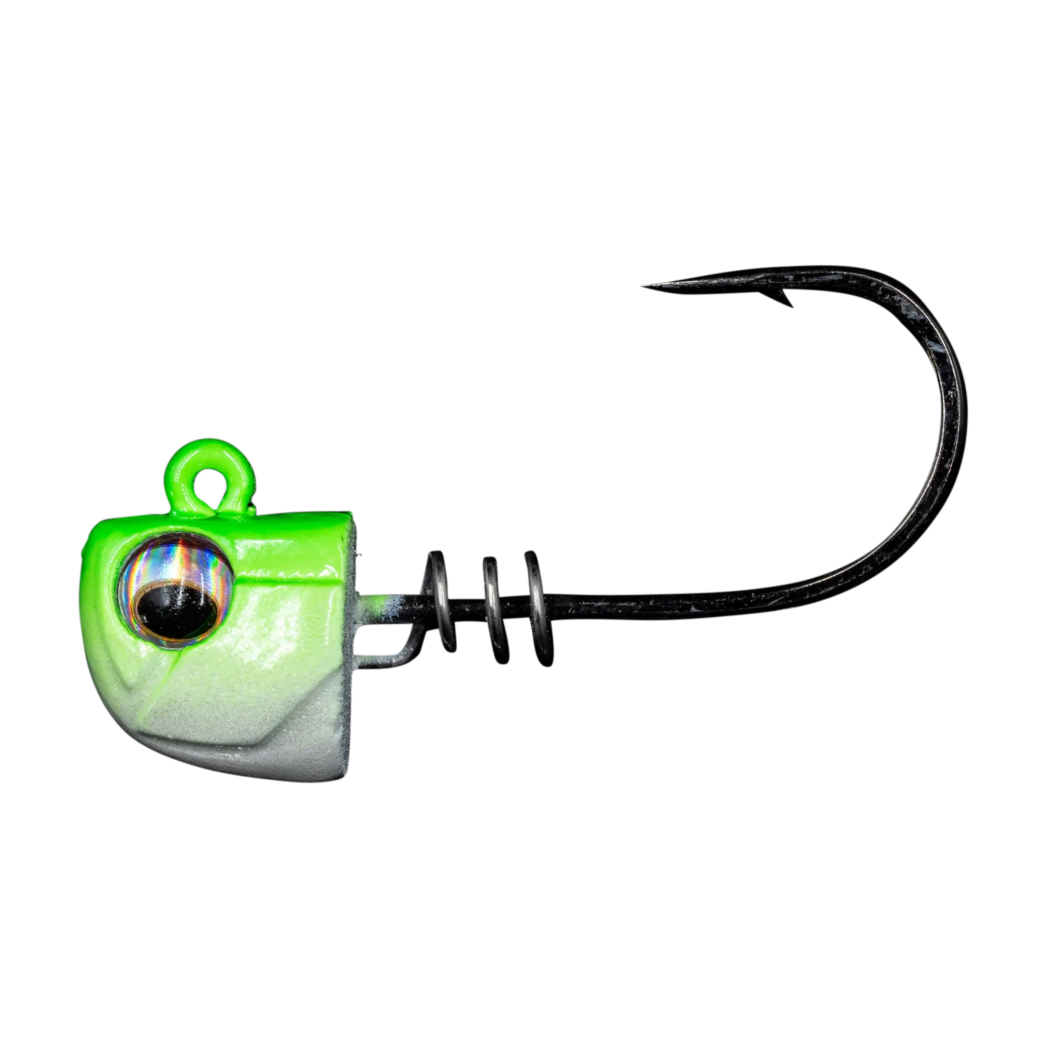 NLBN 3" Screw Lock Jig Heads – with Heavy-Duty Mustad Hooks (3-Pack)