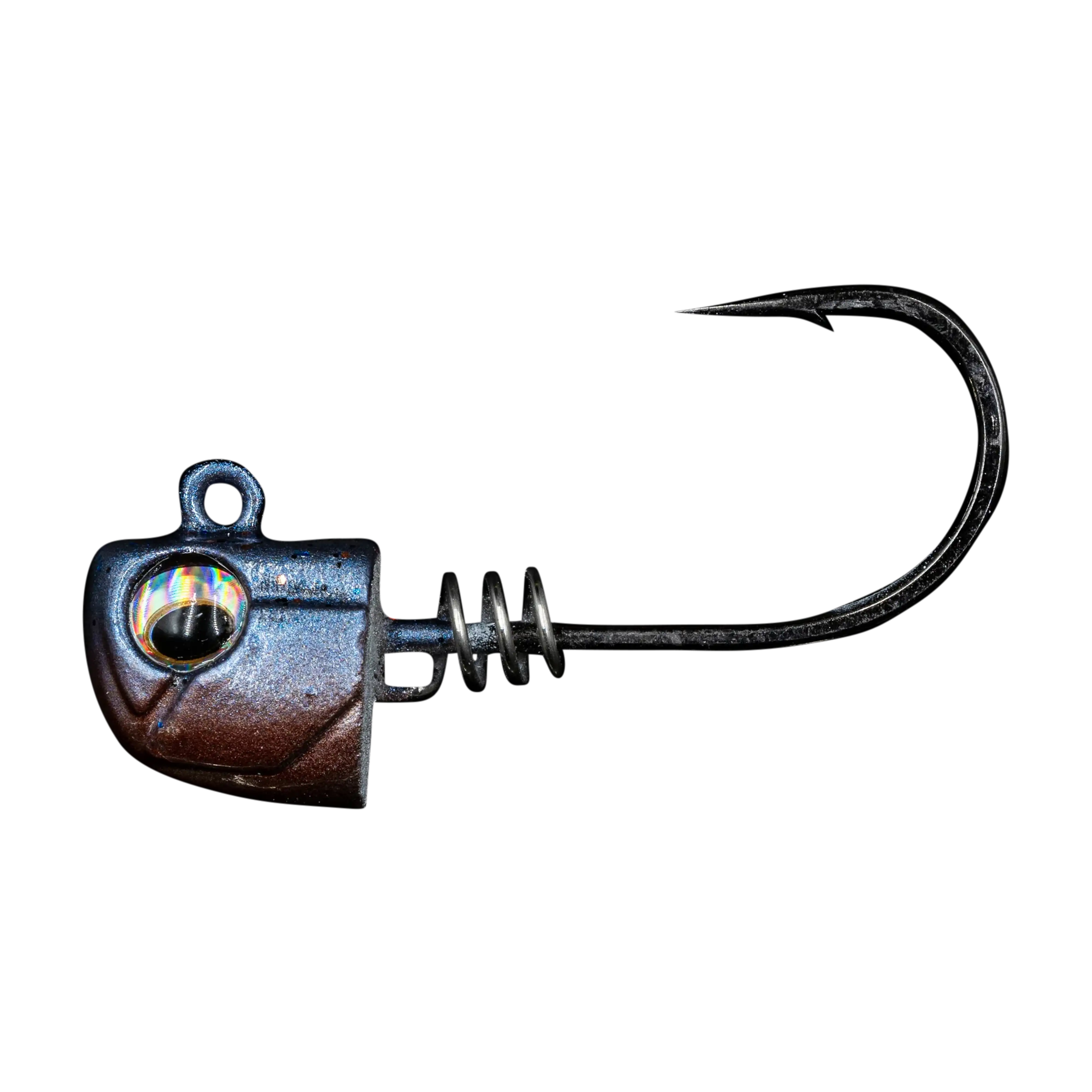 NLBN 3" Screw Lock Jig Heads – with Heavy-Duty Mustad Hooks (3-Pack)