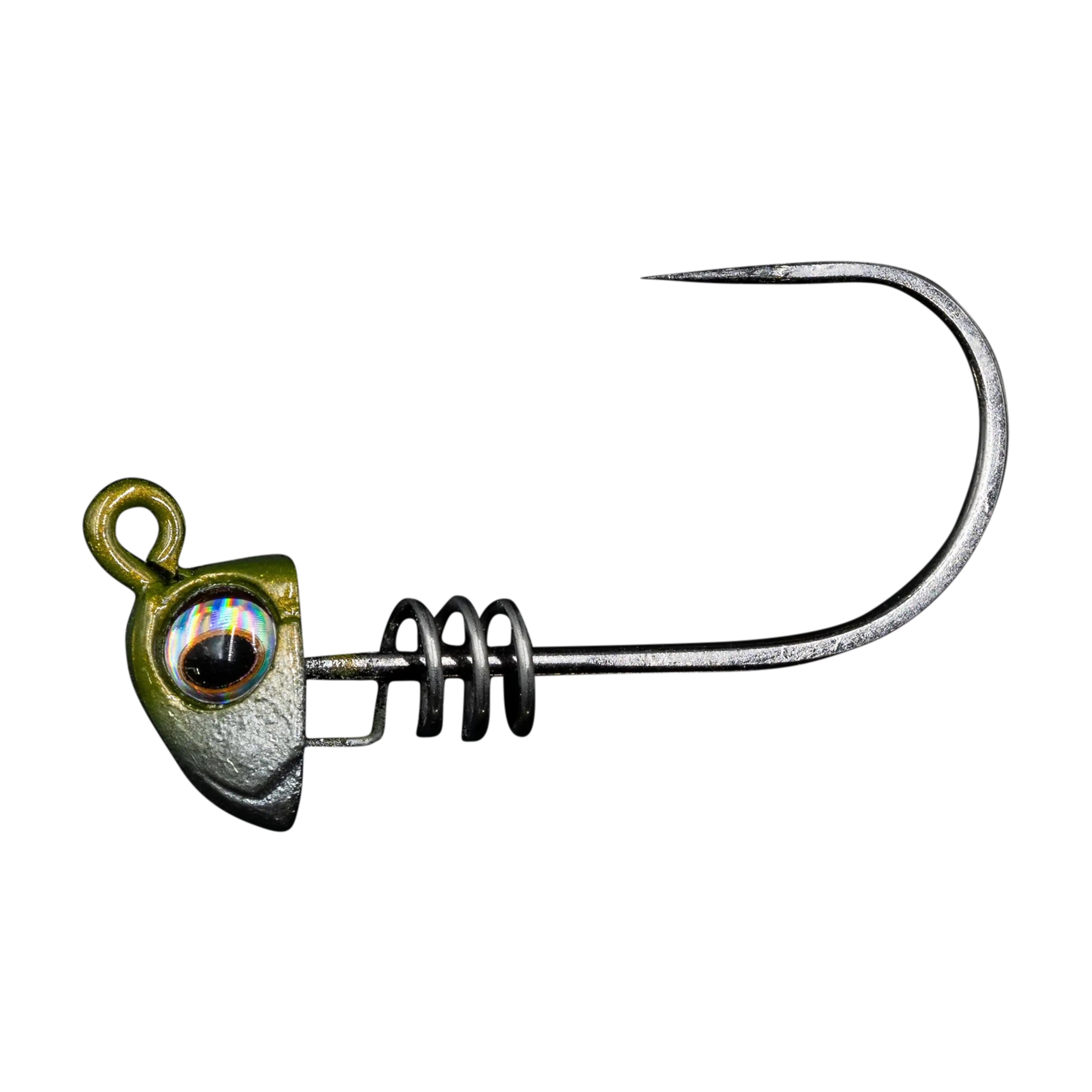 NLBN 3" Screw Lock Jig Heads – with Heavy-Duty Mustad Hooks (3-Pack)