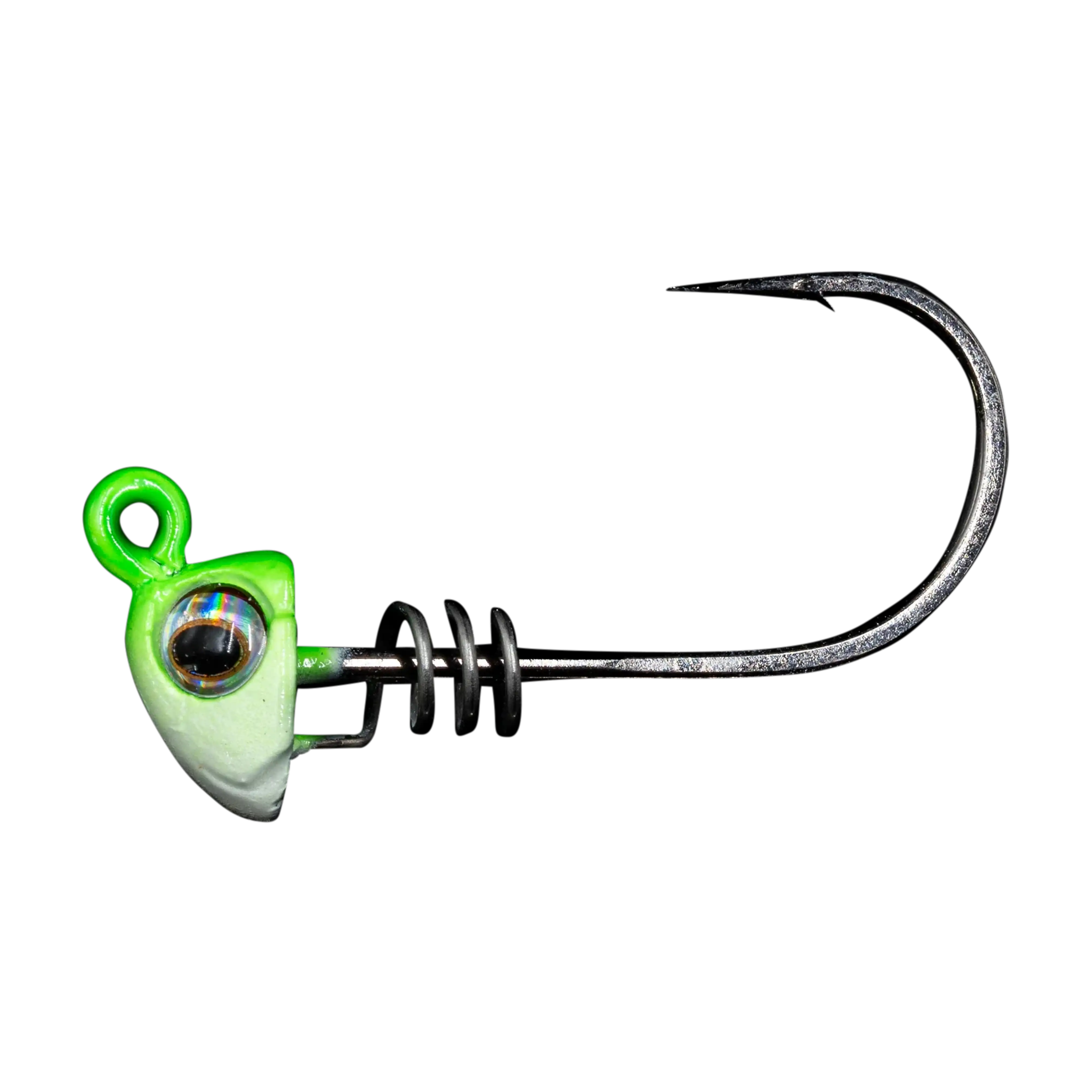 NLBN 3" Screw Lock Jig Heads – with Heavy-Duty Mustad Hooks (3-Pack)