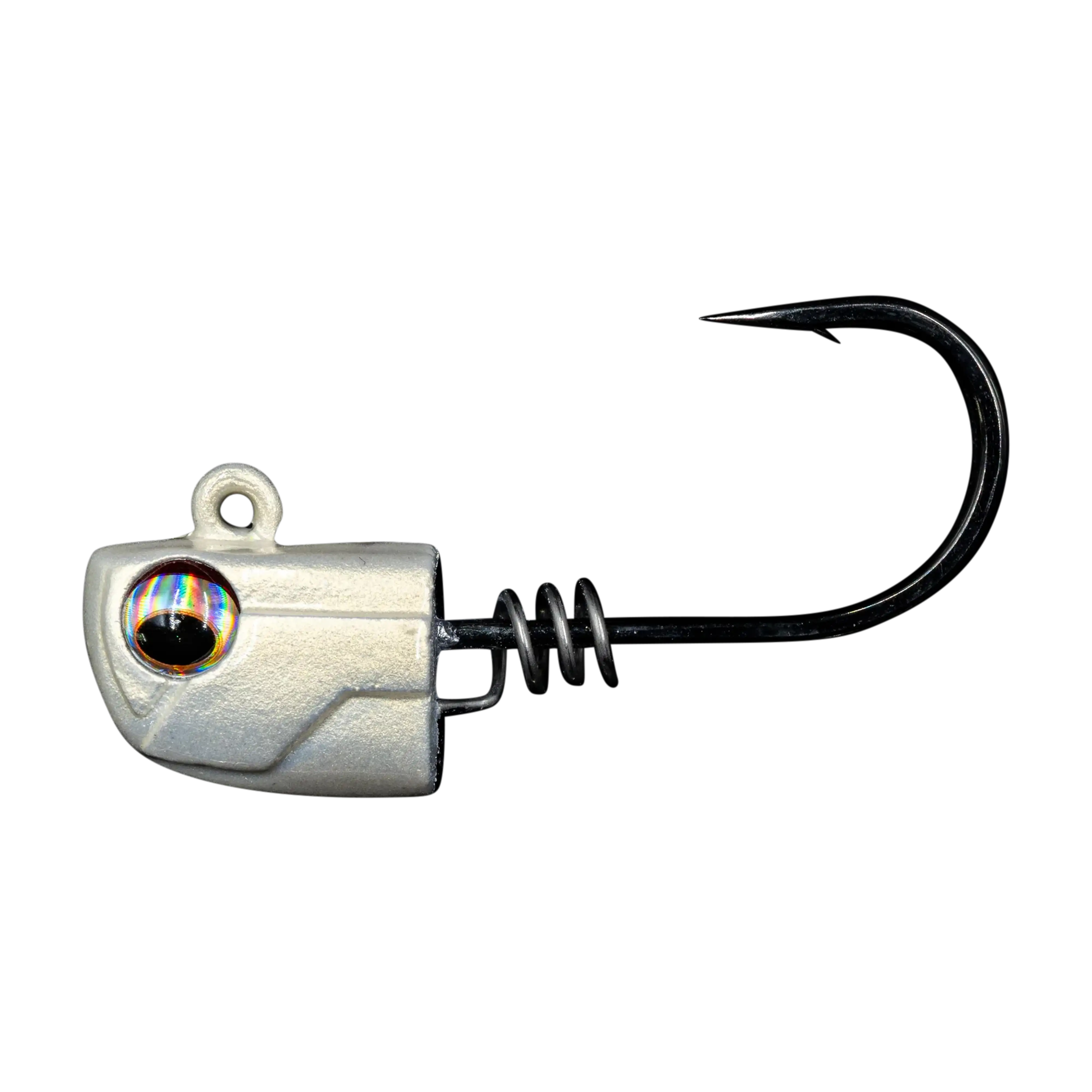 NLBN 3" Screw Lock Jig Heads – with Heavy-Duty Mustad Hooks (3-Pack)