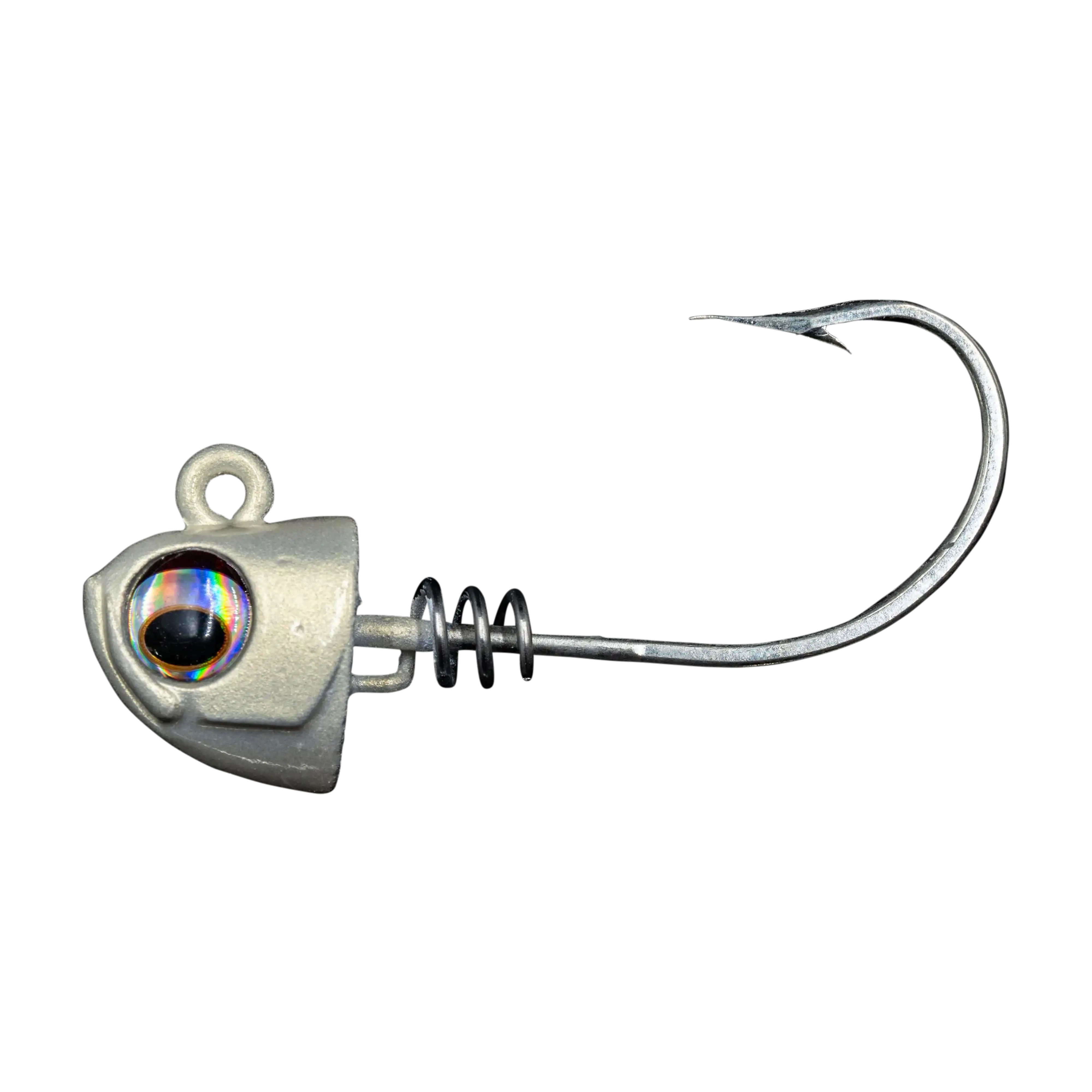 NLBN 5" Screw Lock Jig Heads – Heavy-Duty 8/0 Mustad Hooks (2 Pack)